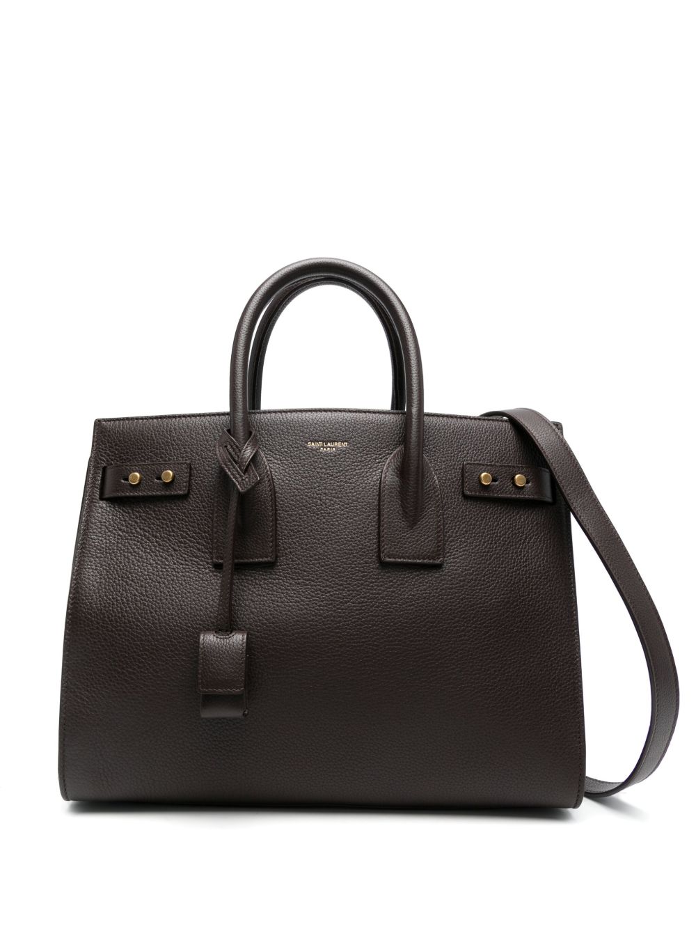 Saint Laurent Sac de Jour 小号手提包 - 褐色