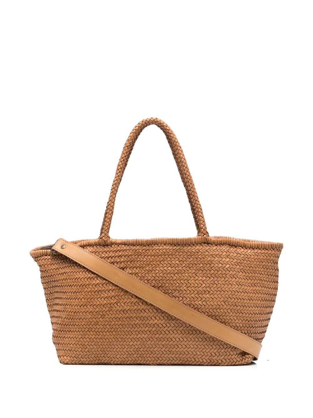 Officine Creative Susan 05 编织手提包 - 褐色
