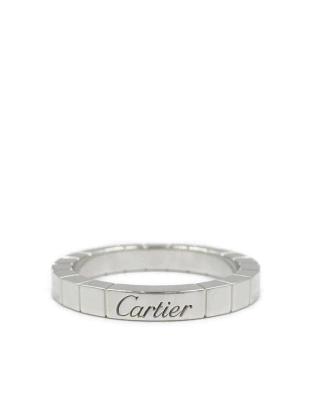 Cartier 18K白金 Ranière 戒指（2010年代典藏款） - 银色