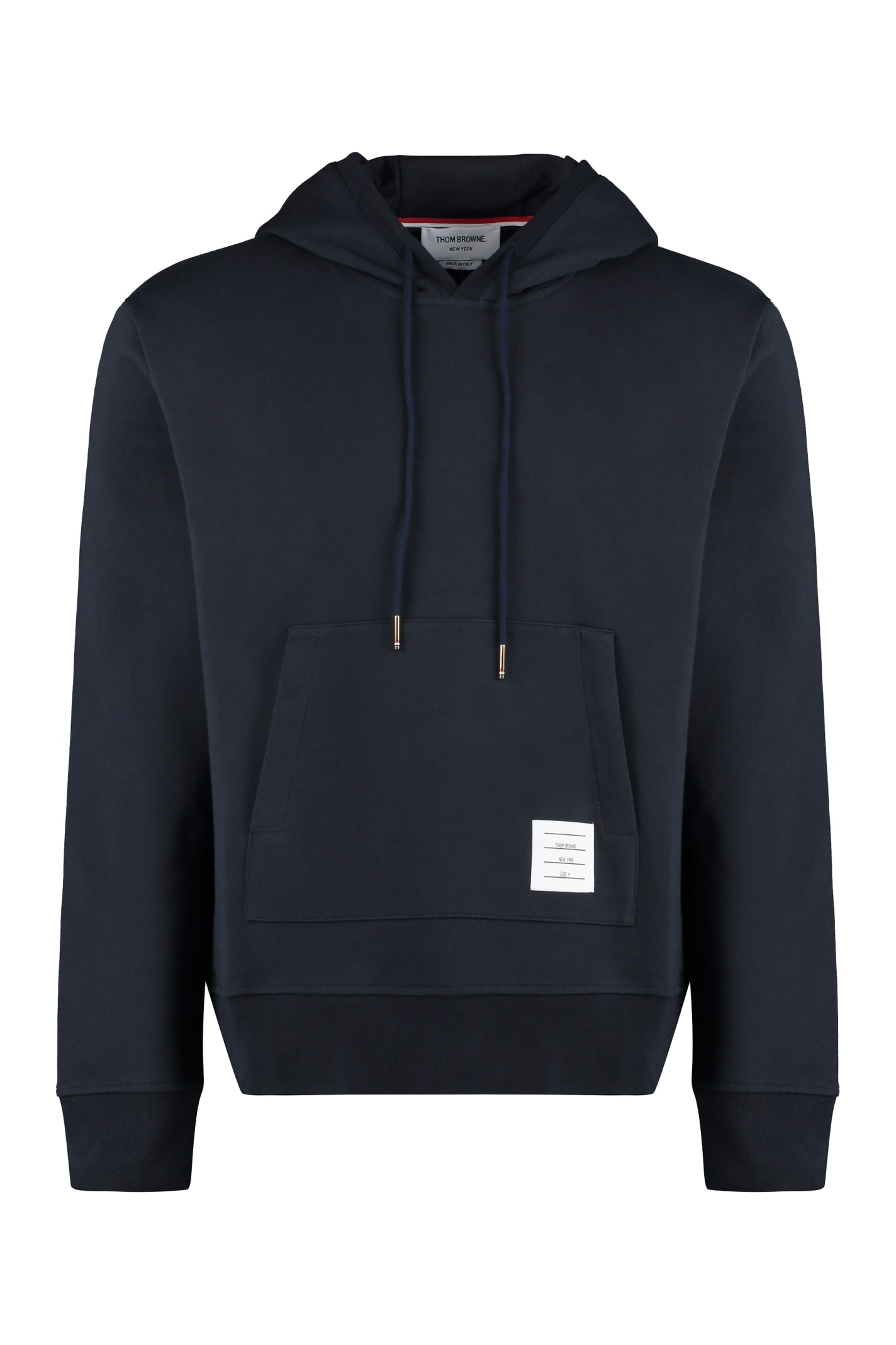 Thom Browne Logo Cotton Hoodie
