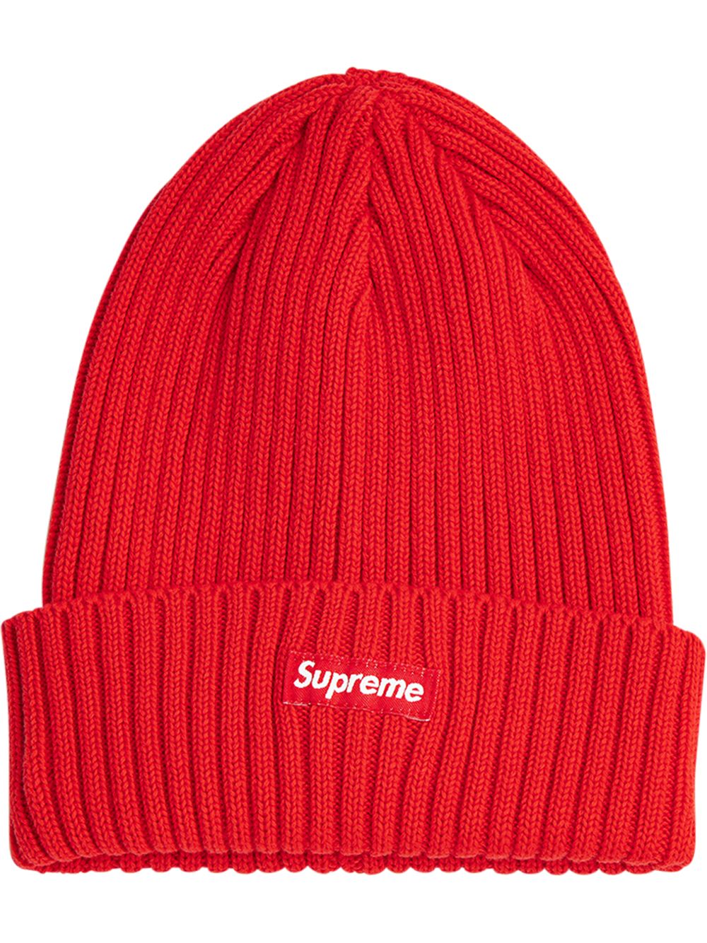 Supreme 加染套头帽 - 红色