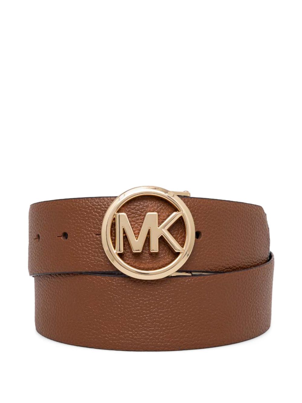 Michael Michael Kors logo-buckle belt - 褐色