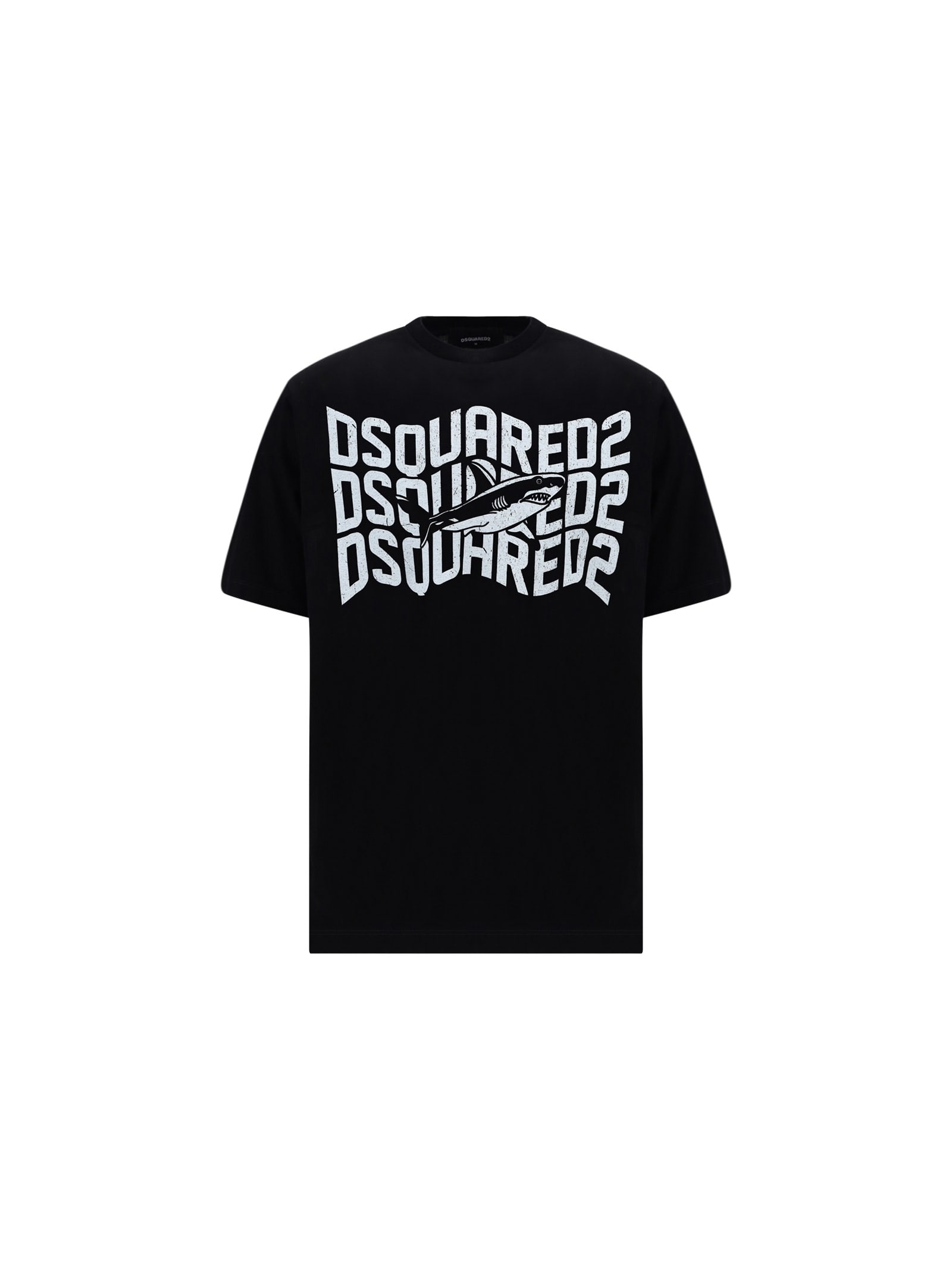 Dsquared2 Shark And Logo Print T-shirt