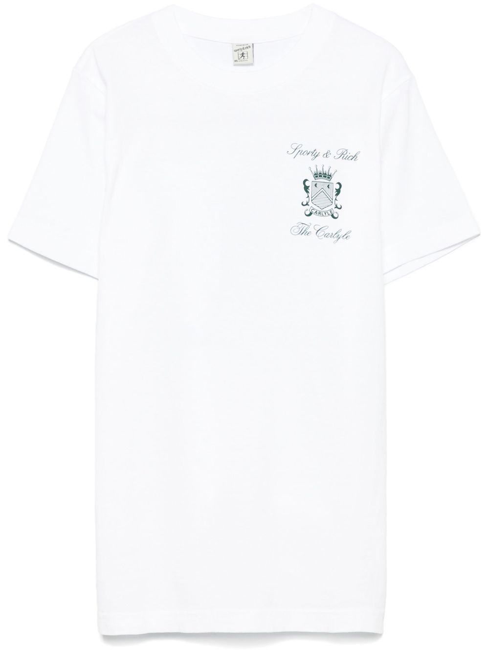 Sporty & Rich The Carlyle Crest T恤 - 白色