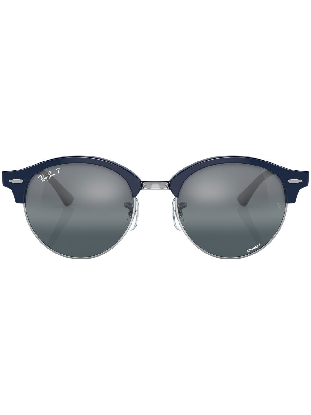 Ray-Ban Clubround 有色镜片太阳眼镜 - 蓝色