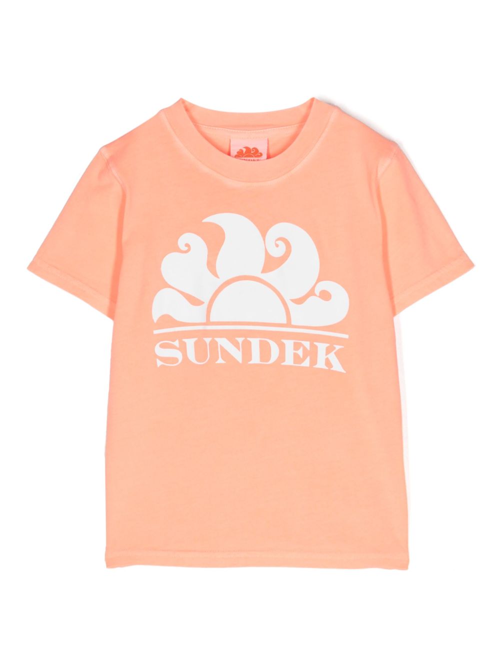 Sundek New Simeo logo印花T恤 - 橘色