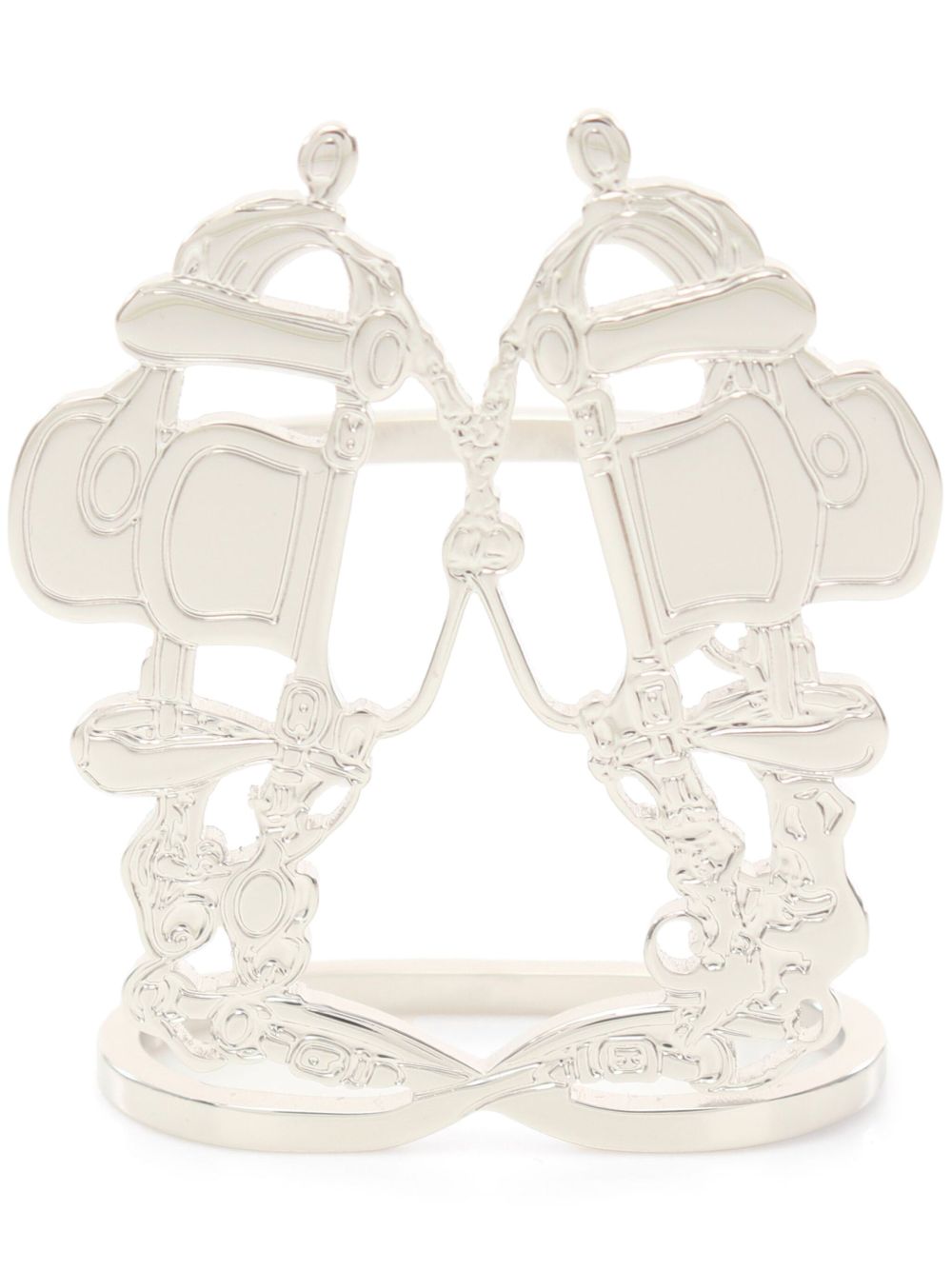 Hermès Pre-Owned Brid De Gala 围巾环（2020年典藏款） - 银色