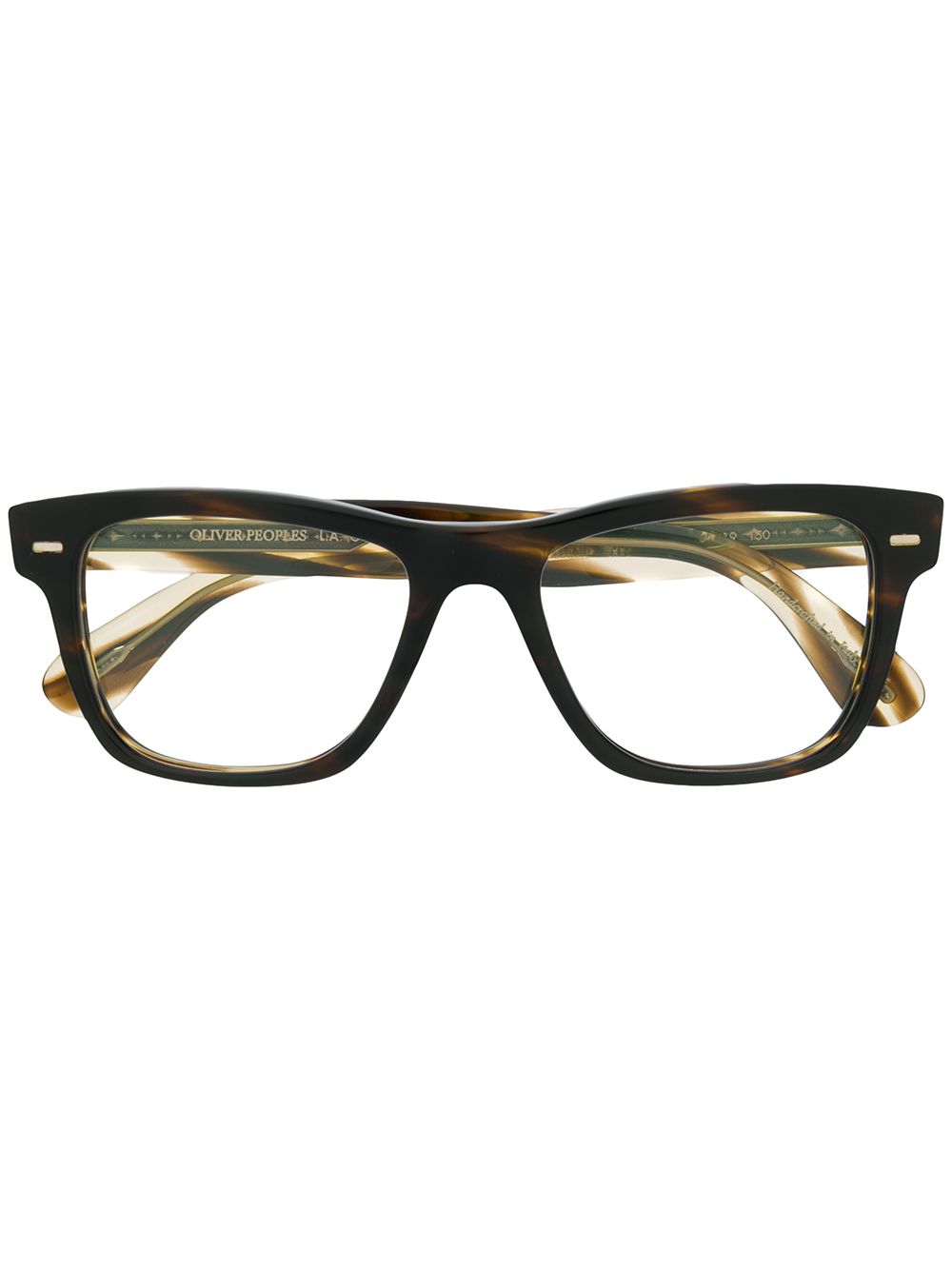 Oliver Peoples 方框眼镜 - 黑色