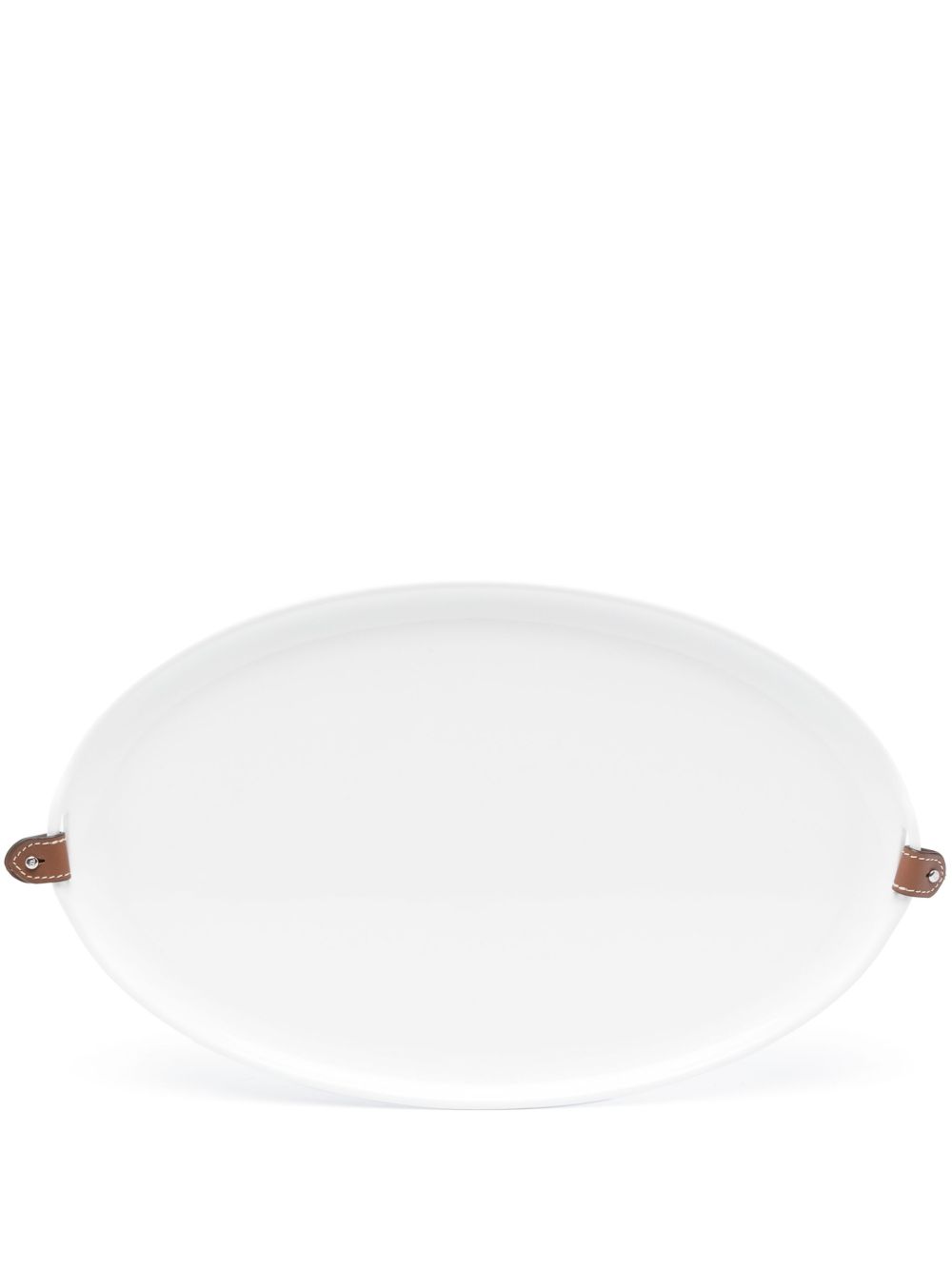 Ralph Lauren Home Wyatt 椭圆形托盘 - 白色