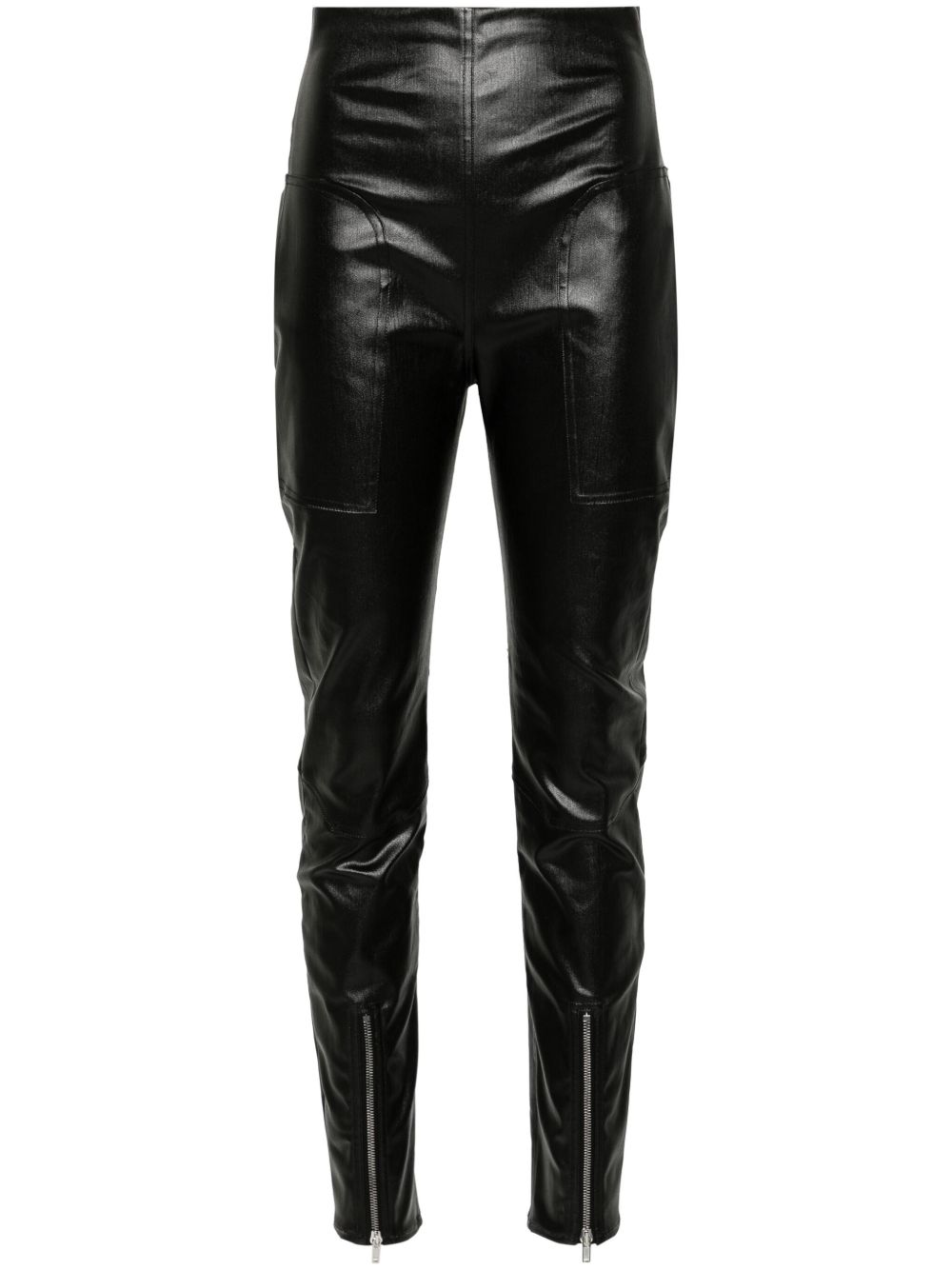 Rick Owens Dirst 高腰打底裤 - 黑色