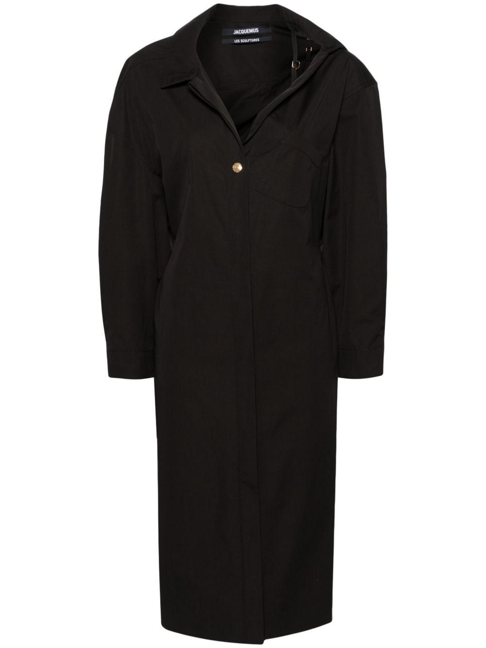 Jacquemus La Robe Chemise 衬衫裙 - 黑色