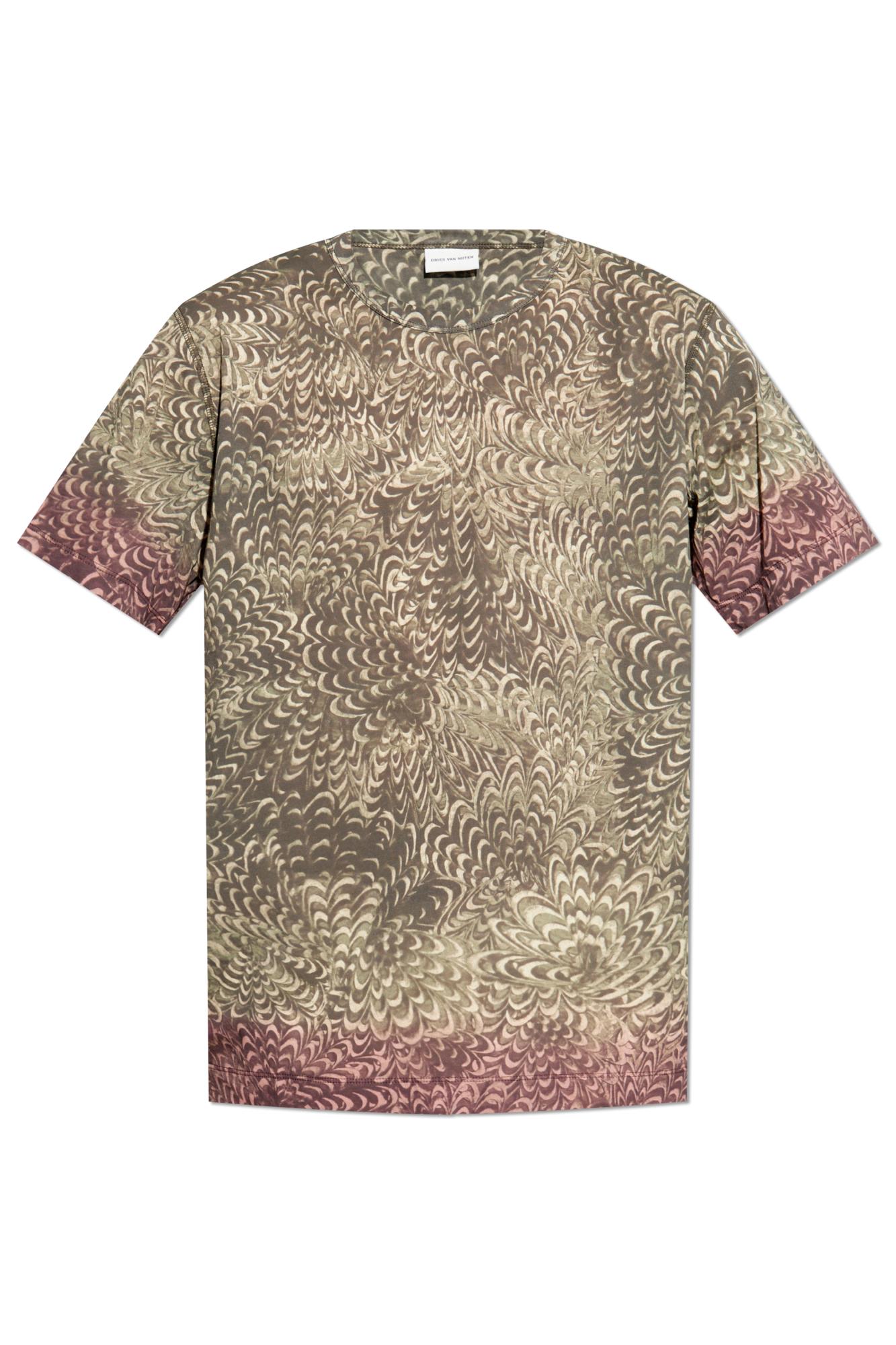 Dries Van Noten Patterned T-shirt