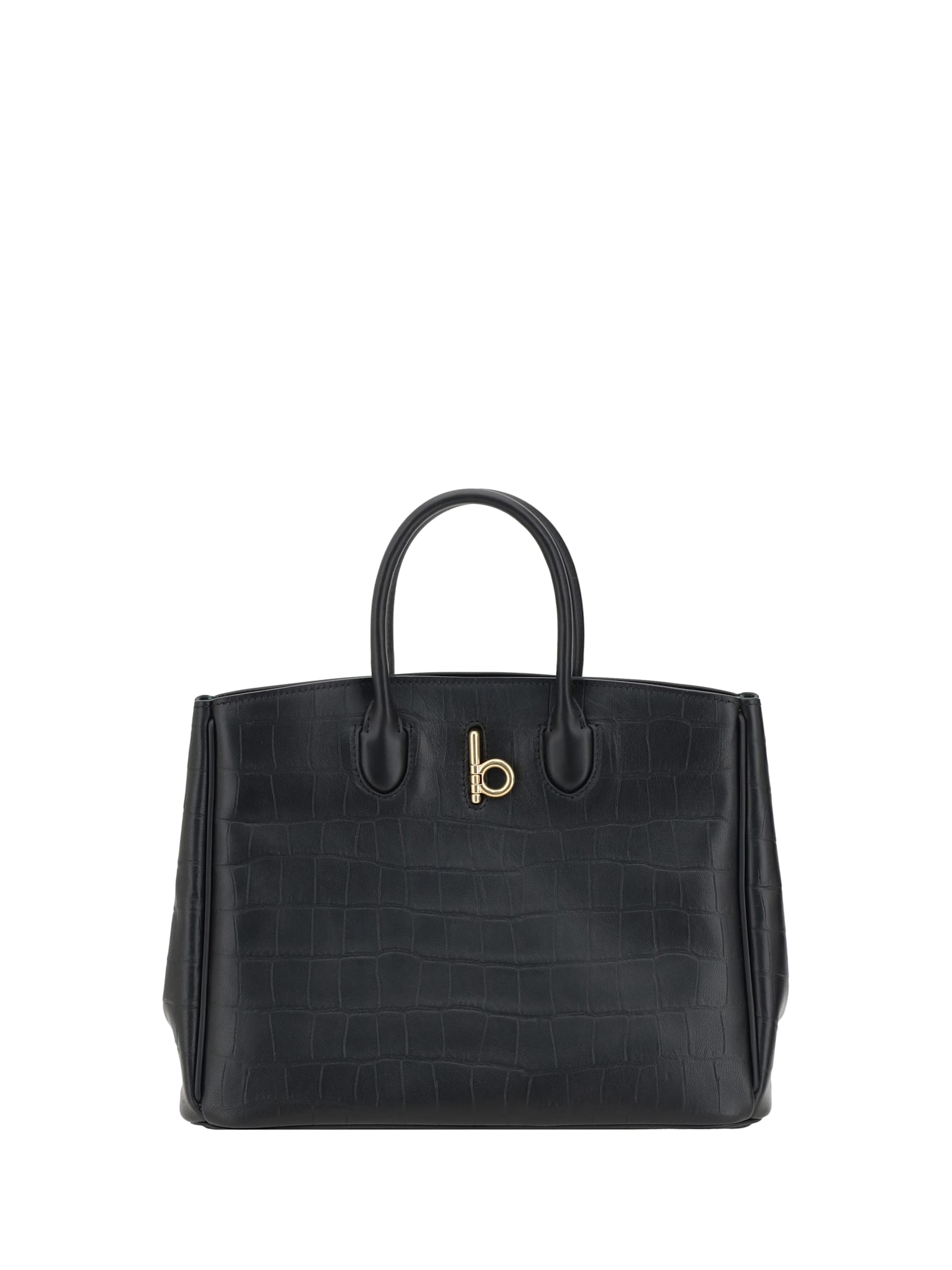 Burberry 鳄鱼纹手提包