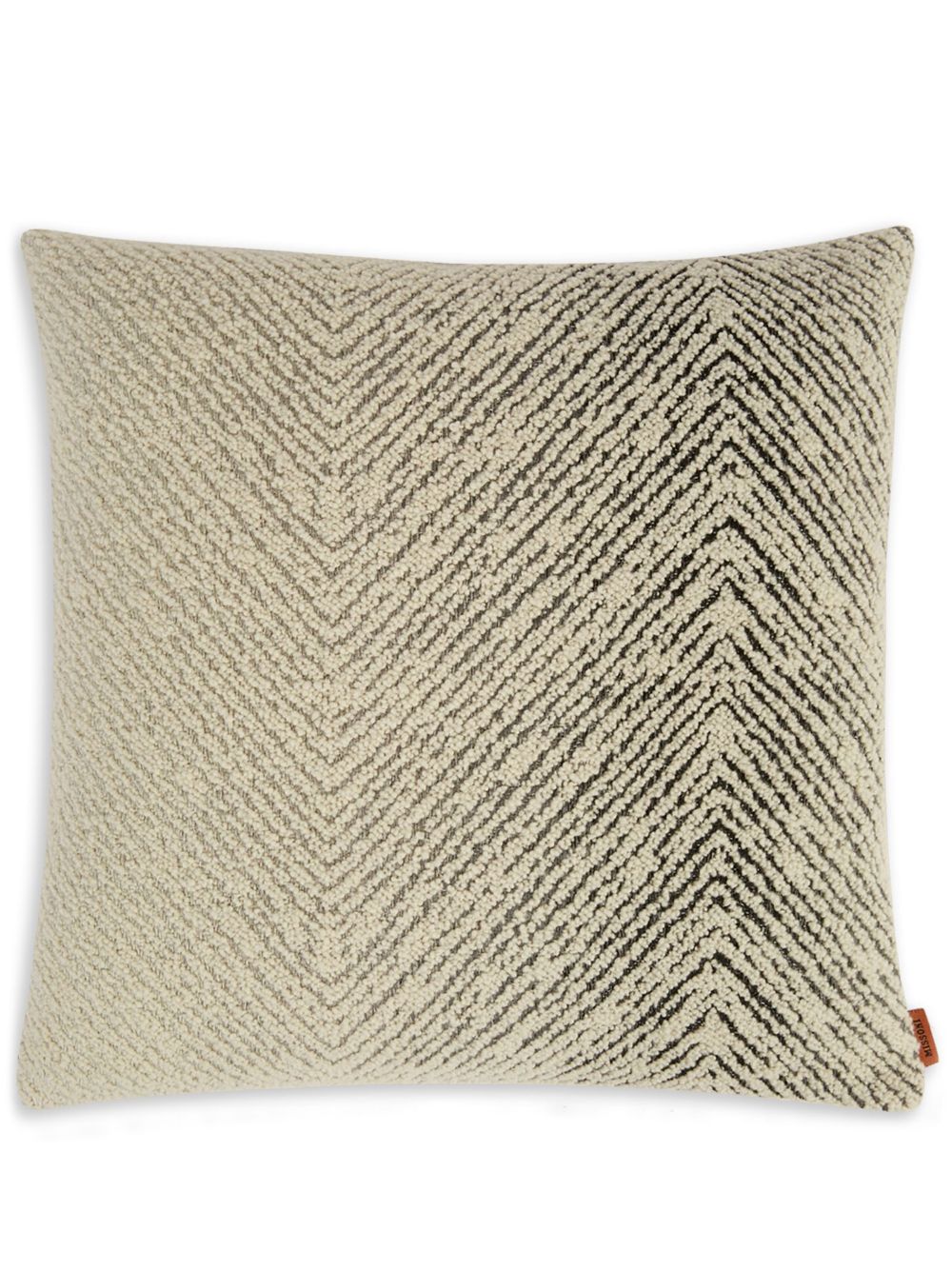 Missoni Home Brouges Z字形编织抱枕 - 黑色