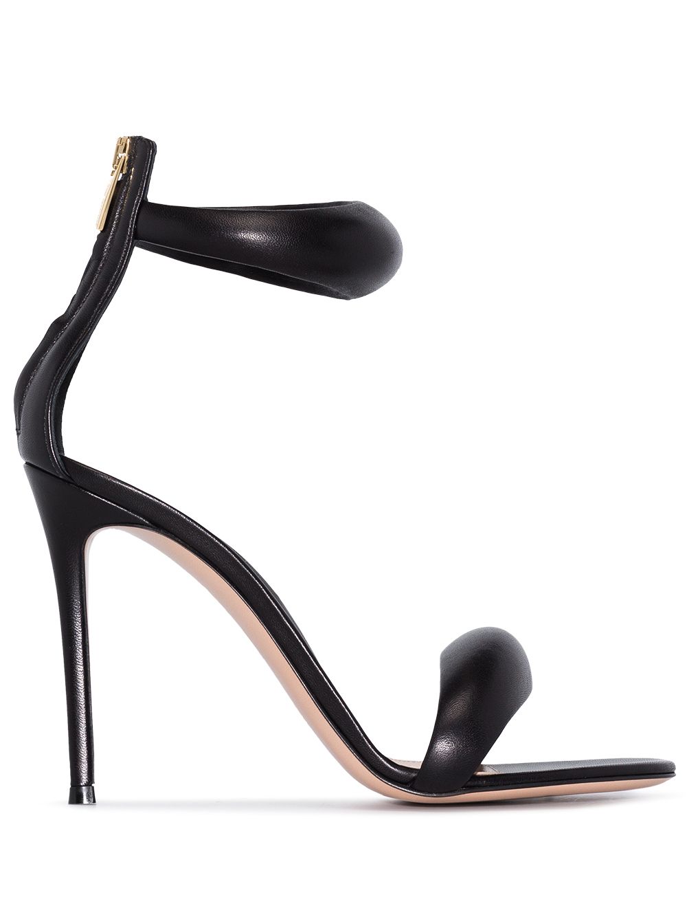Gianvito Rossi Bijoux 高跟凉鞋 - 黑色