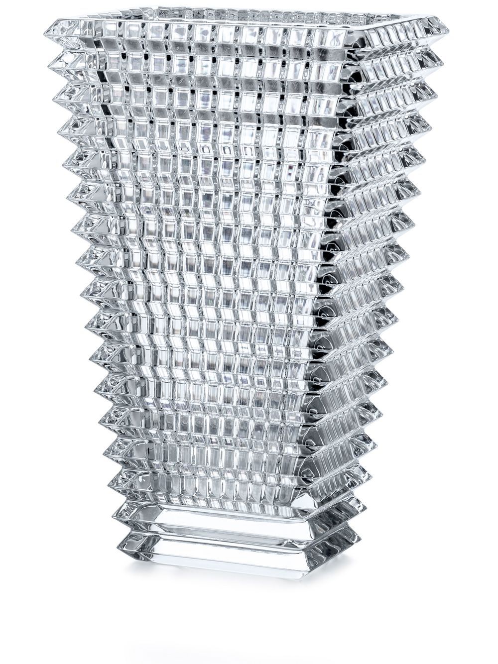 Baccarat Eye Rectangle 300 花瓶 - 白色
