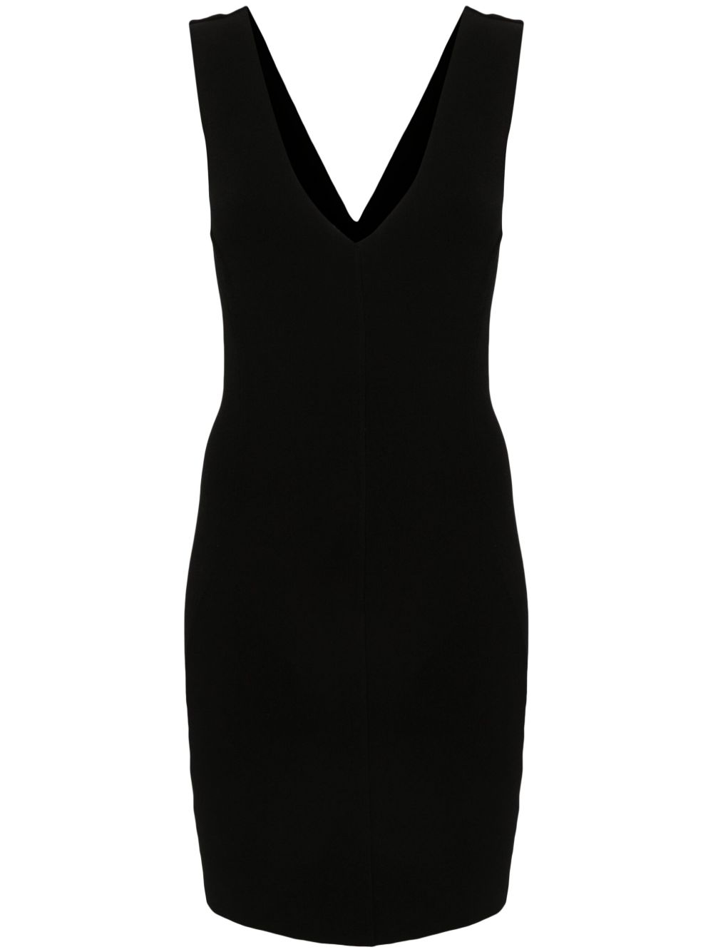 Rick Owens Tank 紧身迷你连衣裙 - 黑色