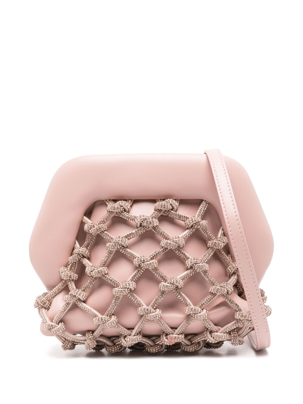 Themoirè Gea Knots Strass 手拿包 - 粉色