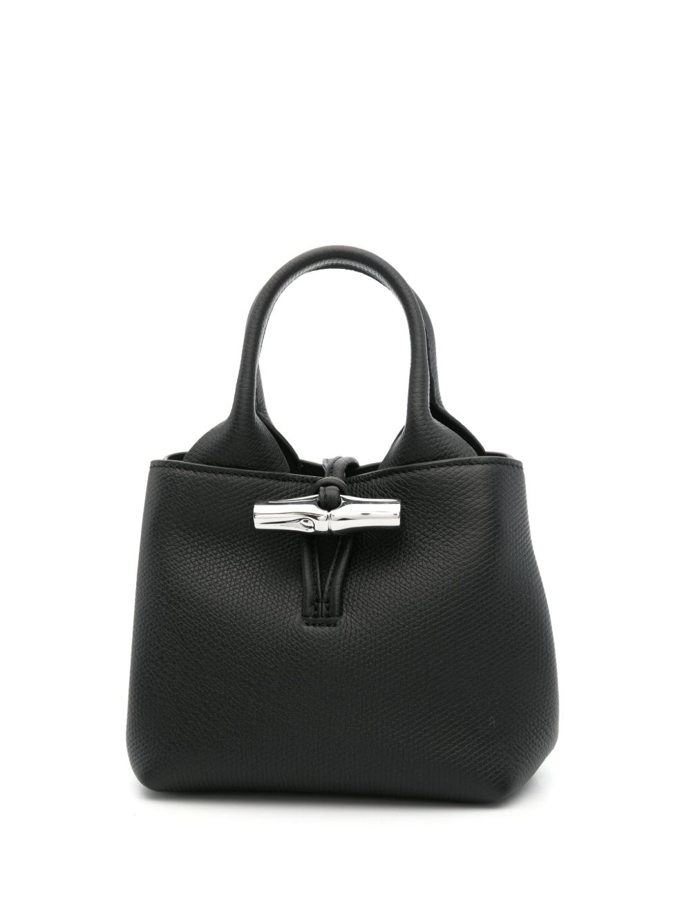 Longchamp Le Roseau XS 托特包 - 黑色