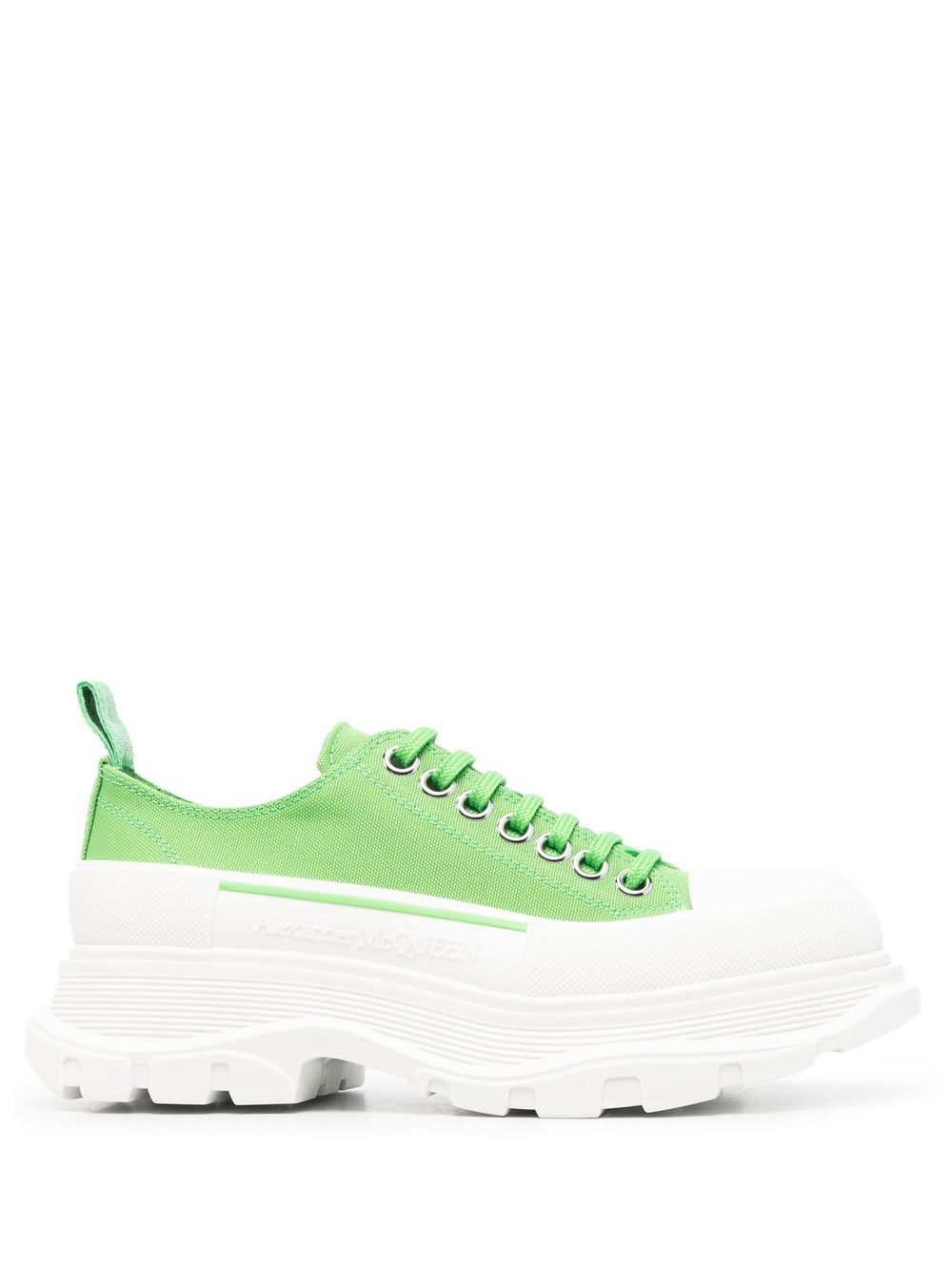 Alexander McQueen Tread 厚底运动鞋 - 绿色