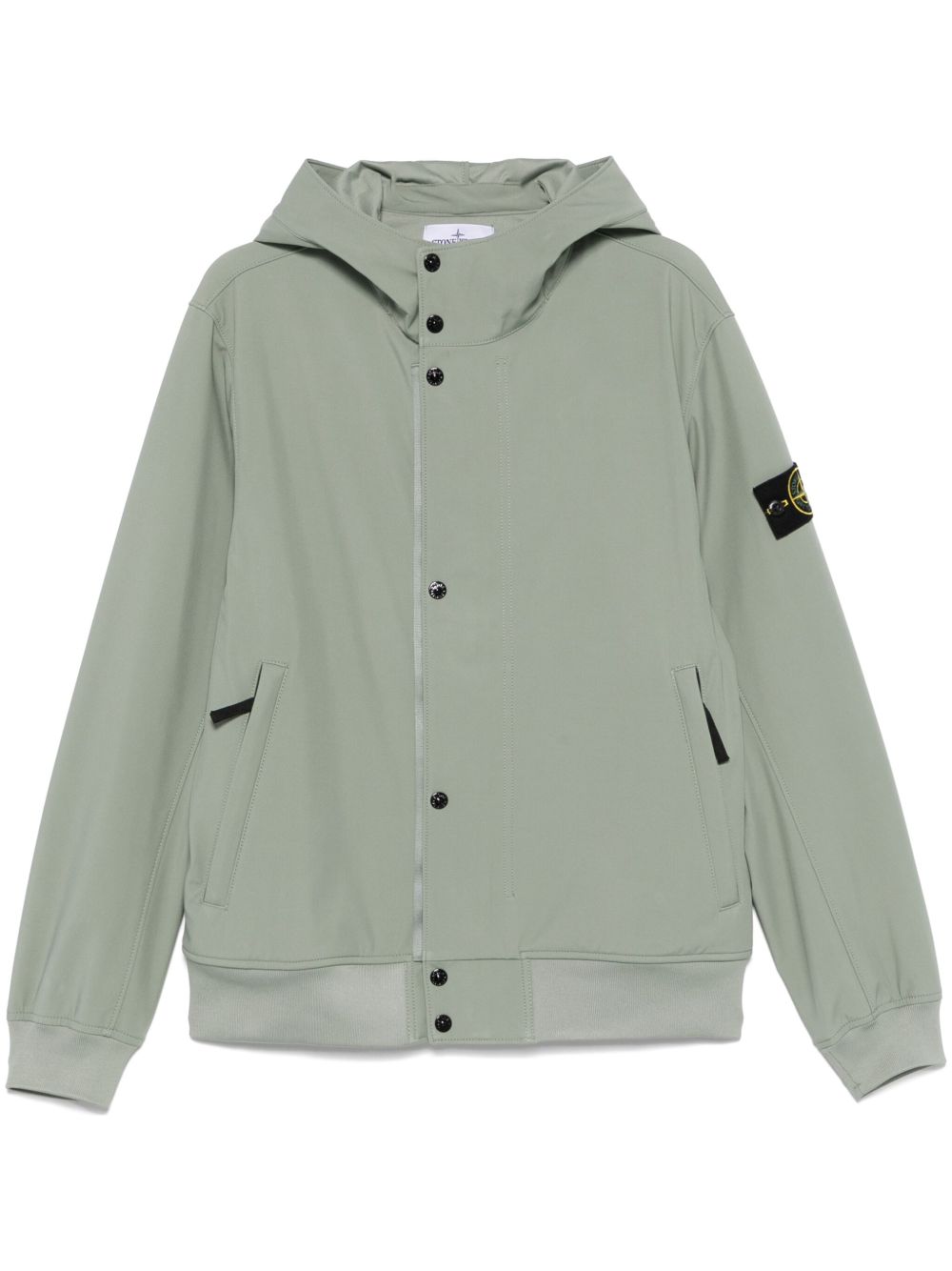 Stone Island 连帽夹克 - 绿色
