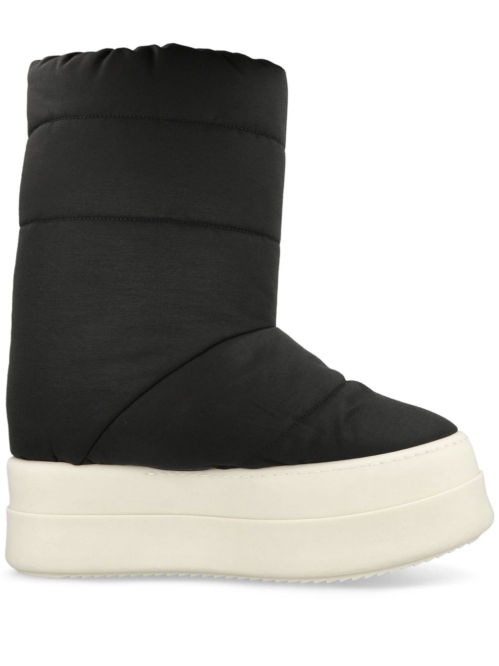 Rick Owens DRKSHDW Mega Bumper Lunar 中筒靴 - 黑色