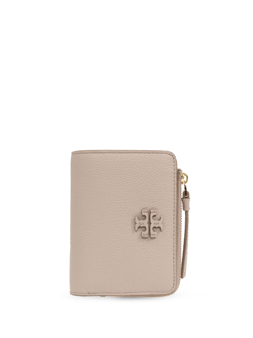 Tory Burch 标贴皮质钱包 - 中性色