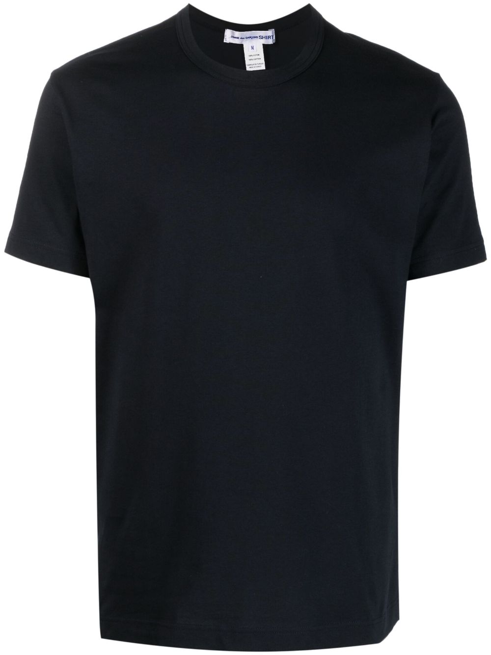 Comme Des Garçons Shirt 短袖棉T恤 - 蓝色