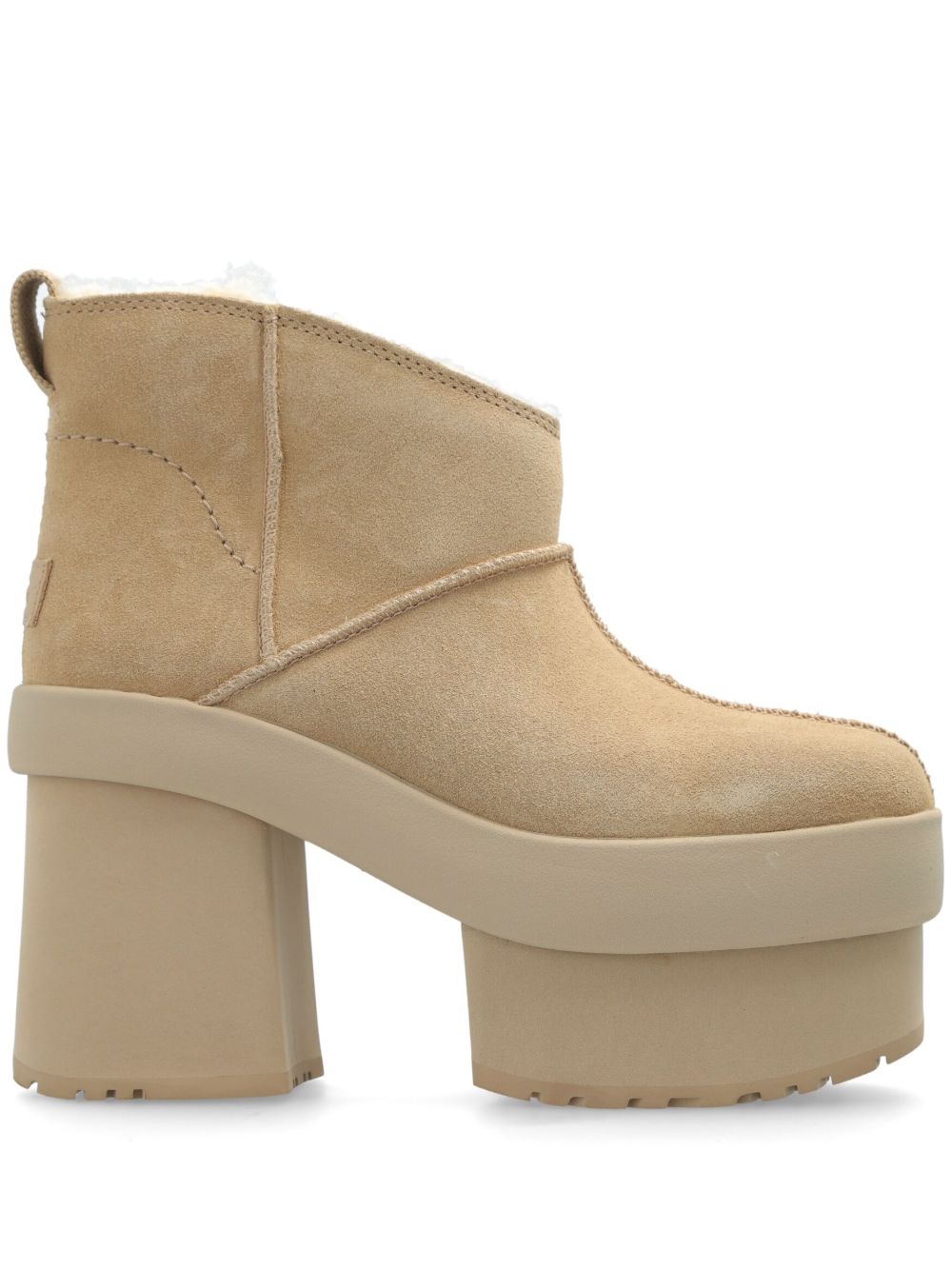 UGG New Heights 高跟及踝靴（11.2厘米） - 中性色