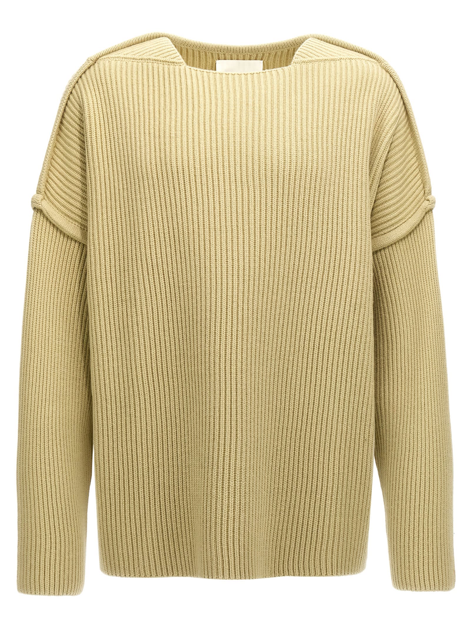 Jil Sander 几何领型毛衣