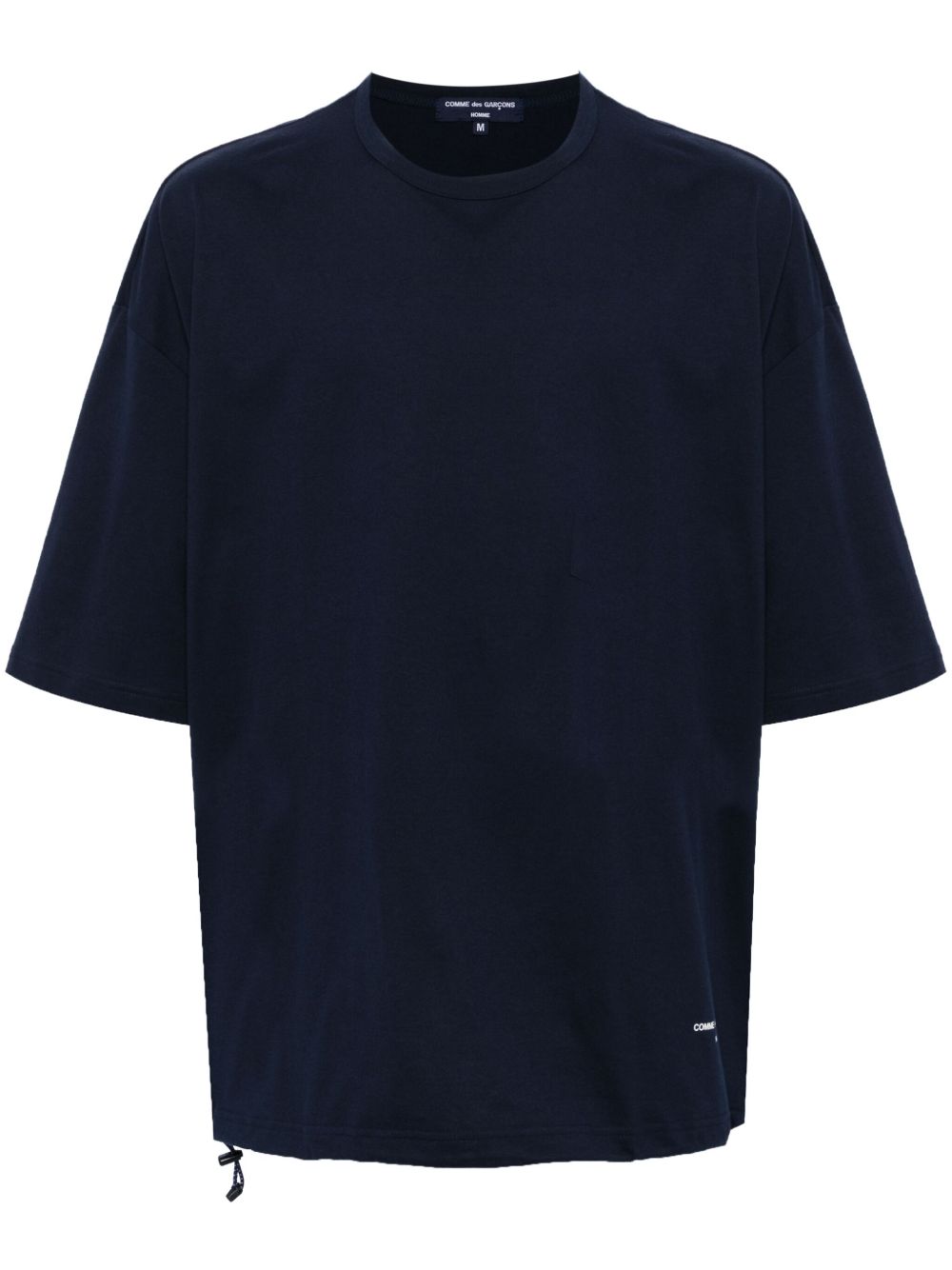 Comme des Garçons Homme logo T恤 - 蓝色