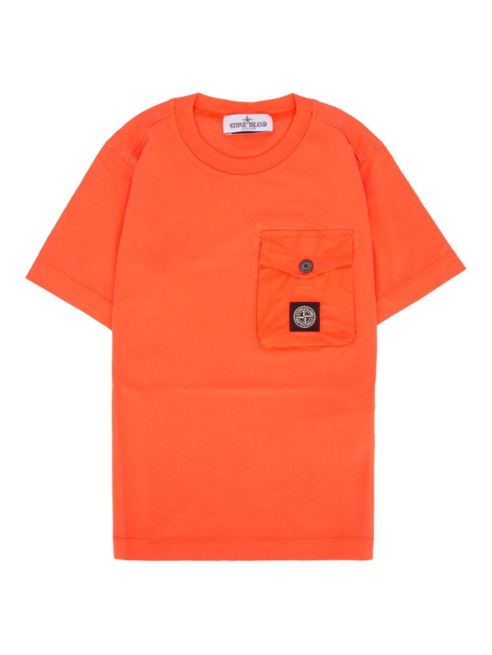 Stone Island Junior Compass T恤 - 橘色