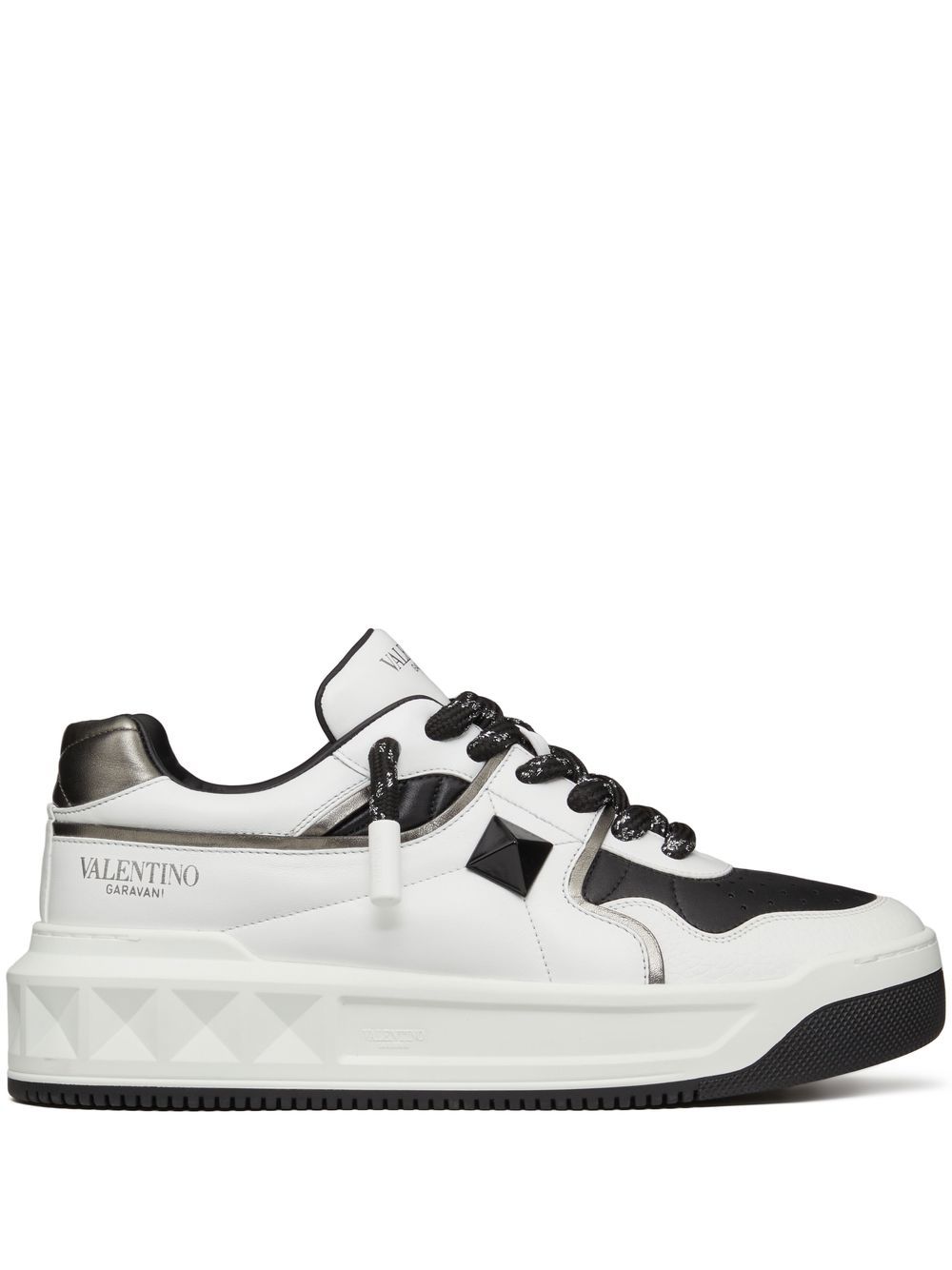 Valentino Garavani One Stud XL 低帮运动鞋 - 白色