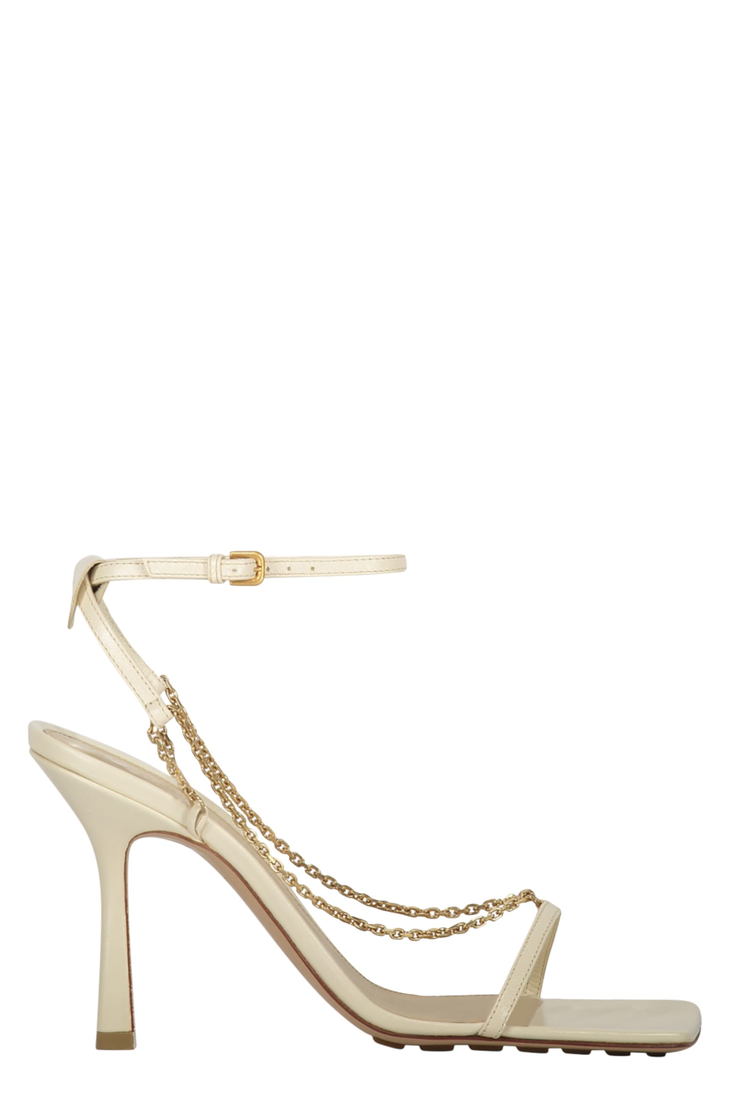 Bottega Veneta Leather Slingback Pumps