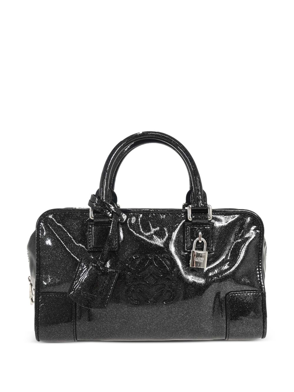Loewe Pre-Owned Amazona 28 手提包（1990-2000年代典藏款） - 黑色