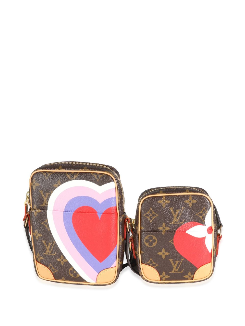 Louis Vuitton Pre-Owned Game On Paname 单肩包（2020年典藏款，两件装） - 褐色