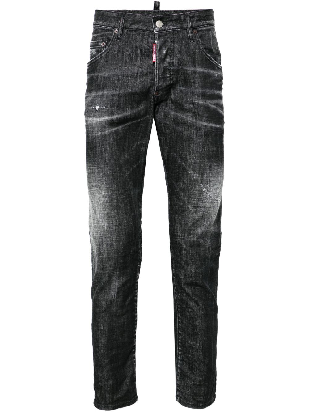 DSQUARED2 Skater 修身牛仔裤 - 黑色