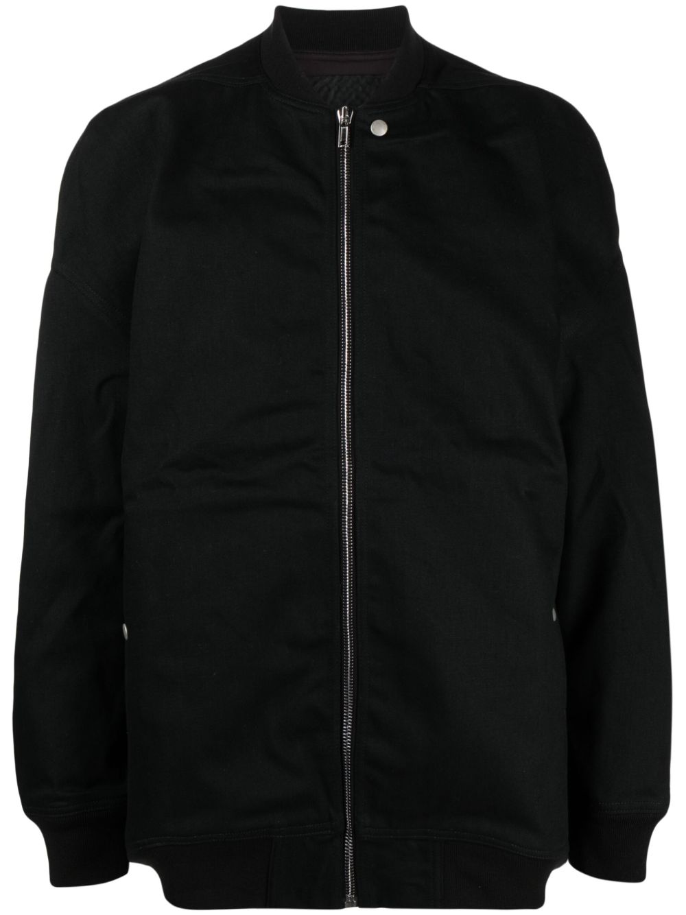 Rick Owens DRKSHDW 棉飞行员夹克 - 黑色