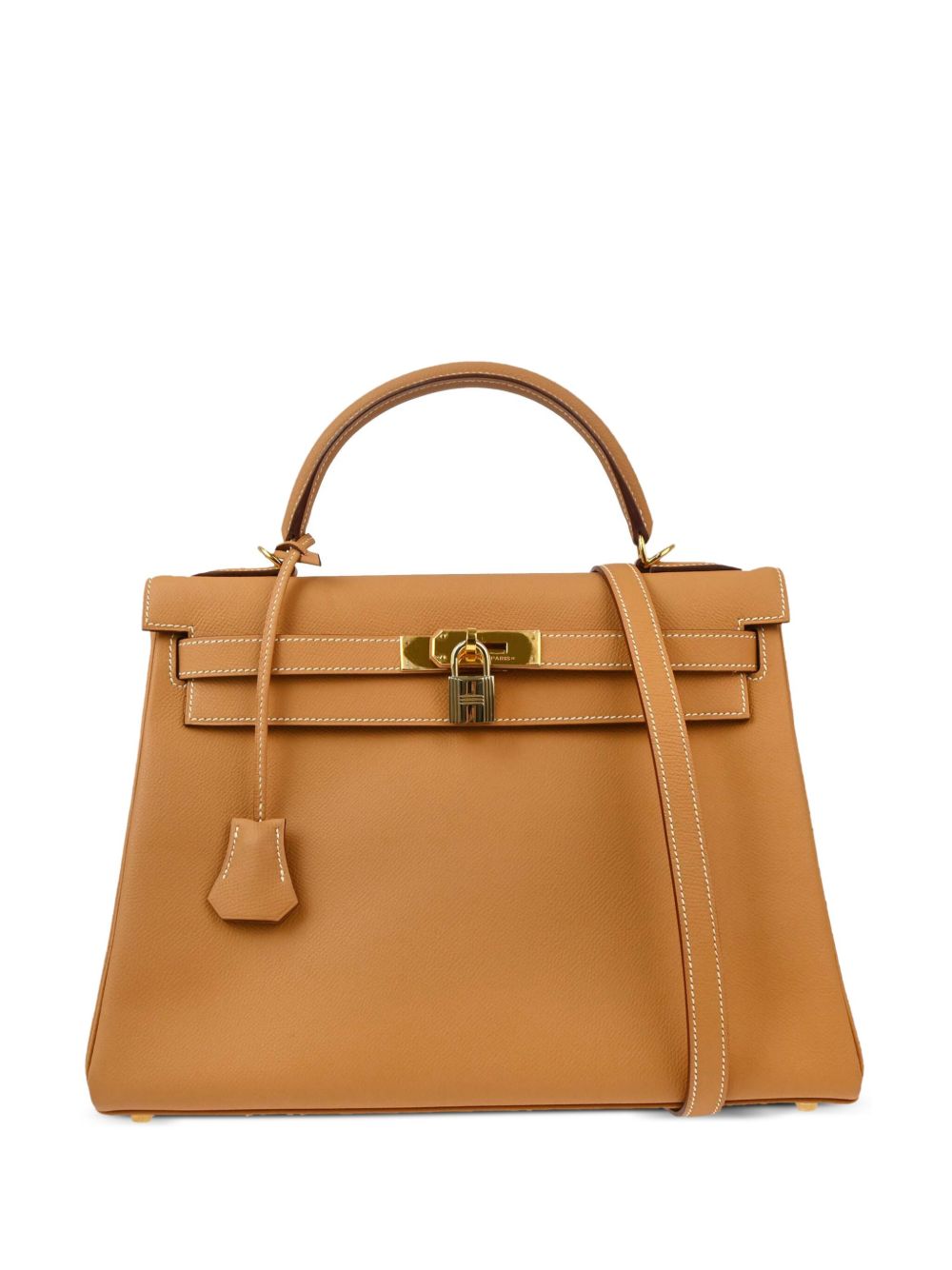 Hermès Pre-Owned Kelly 32 Retourne 两用手提包（2004年典藏款） - 中性色