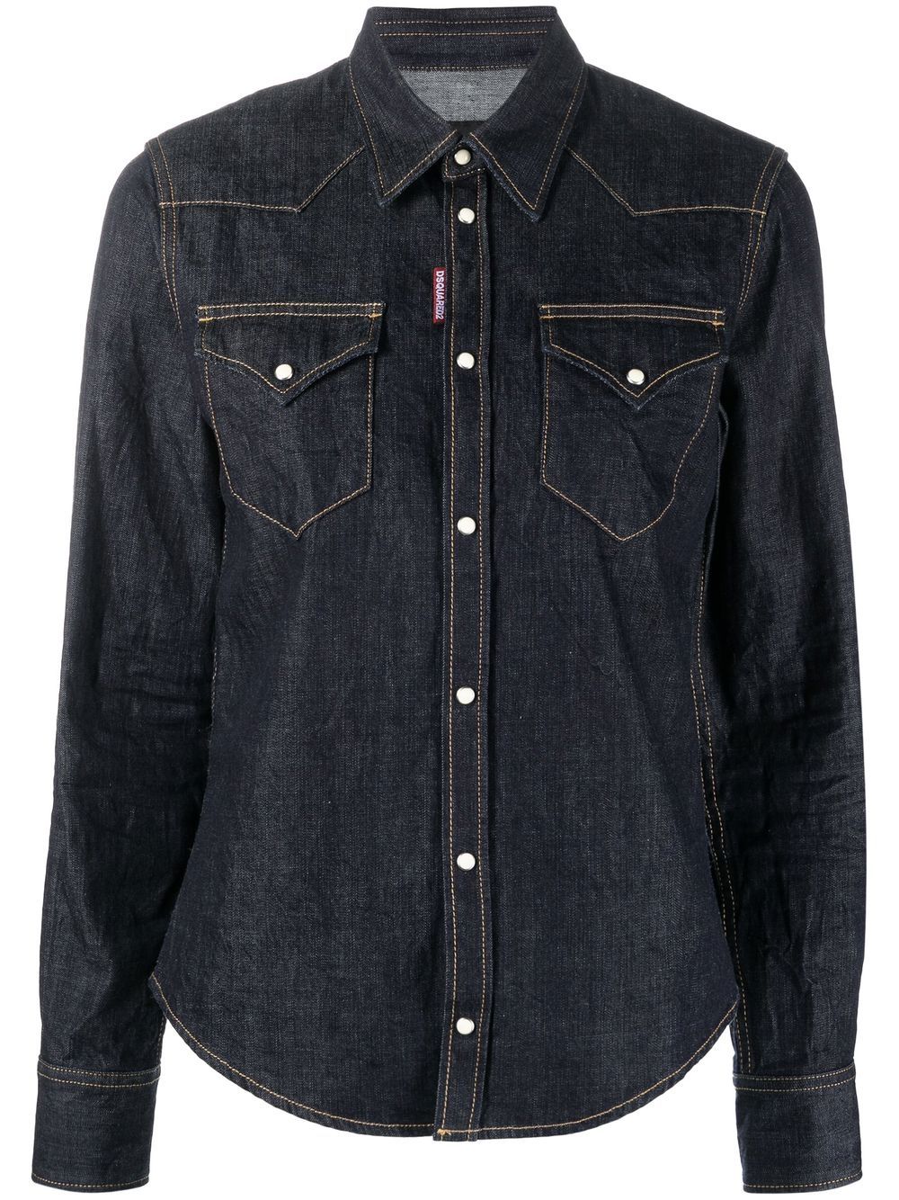DSQUARED2 经典牛仔衬衫 - 蓝色