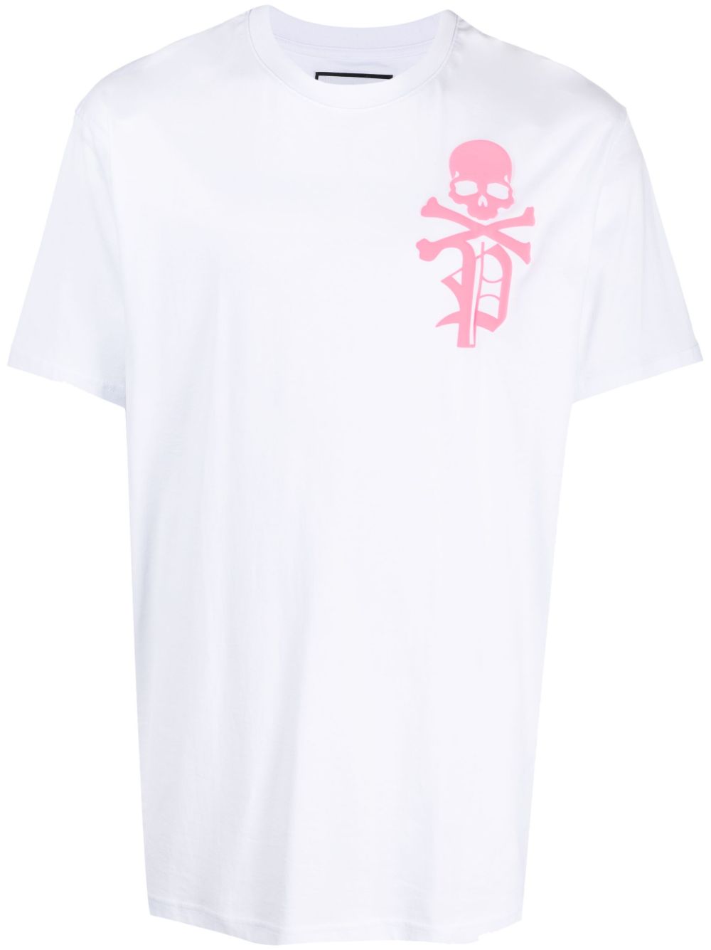 Philipp Plein SS Skull & Bones 圆领T恤 - 白色