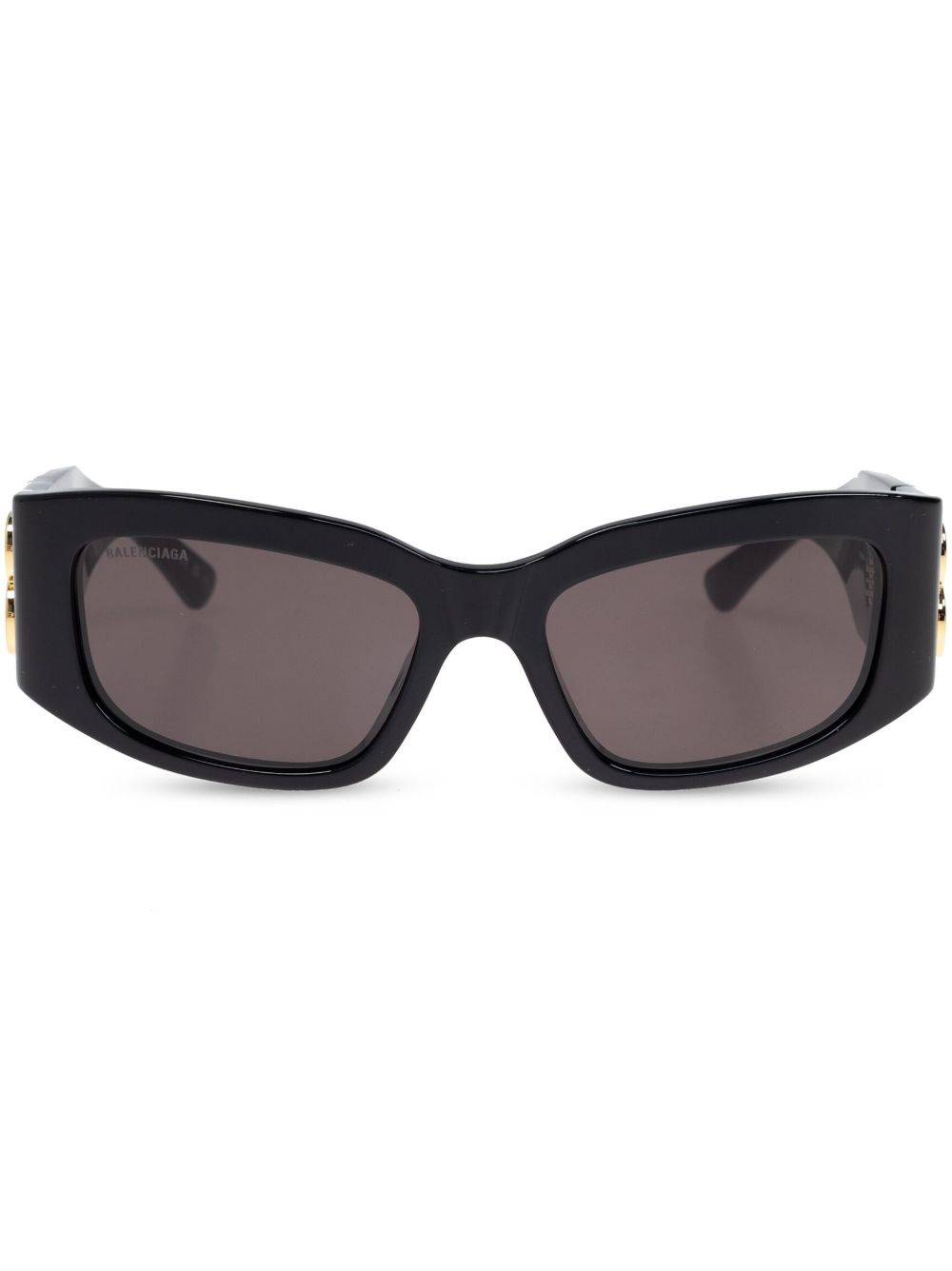Balenciaga Eyewear Dynasty D形框太阳眼镜 - 黑色
