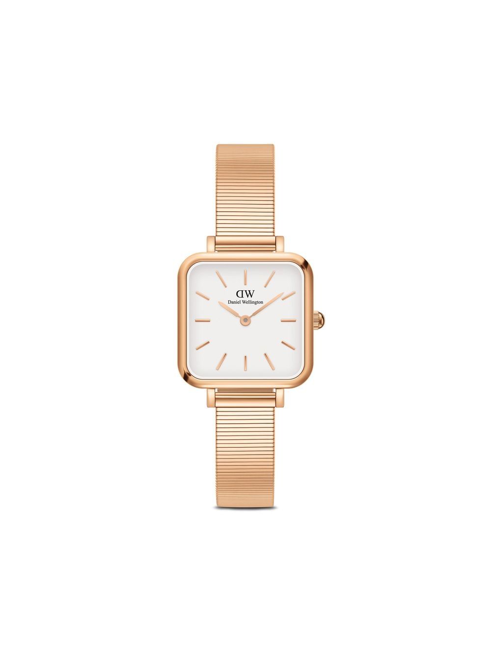 Daniel Wellington Quadro Studio 腕表（22x22毫米） - 白色