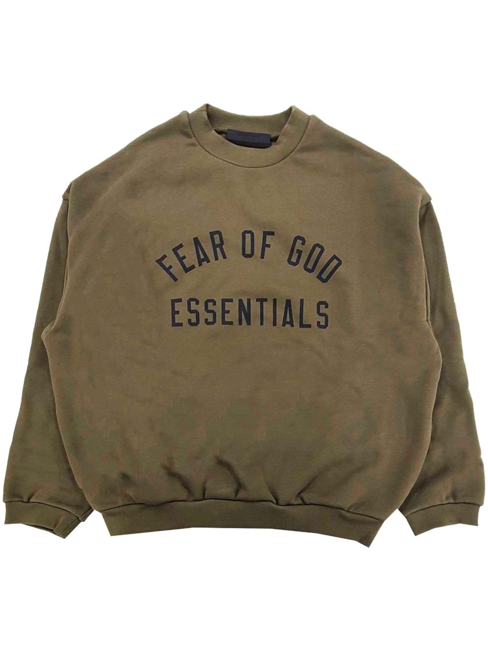 FEAR OF GOD ESSENTIALS logo印花卫衣 - 绿色