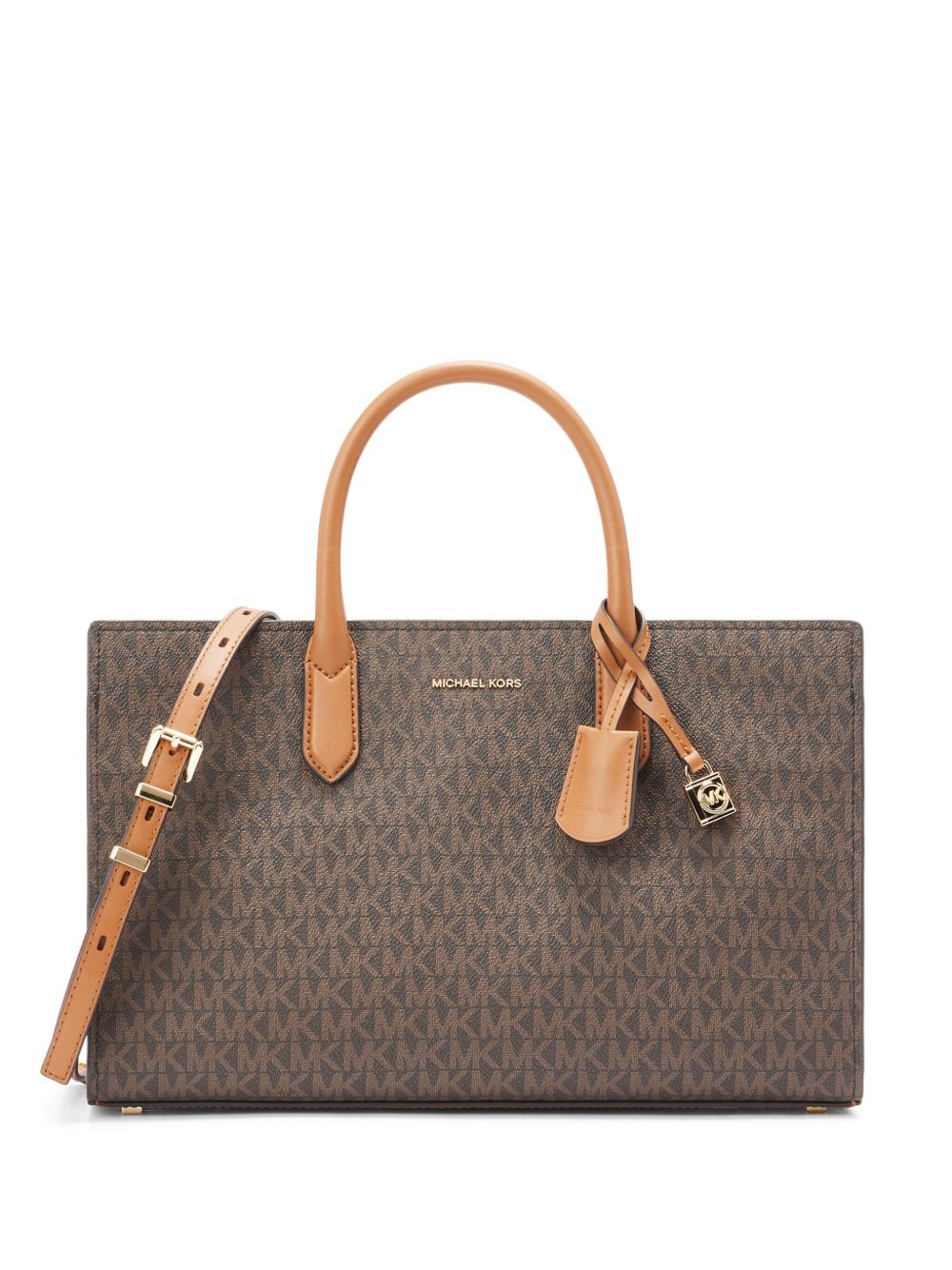 Michael Kors Scarlett 中号手提包 - 褐色