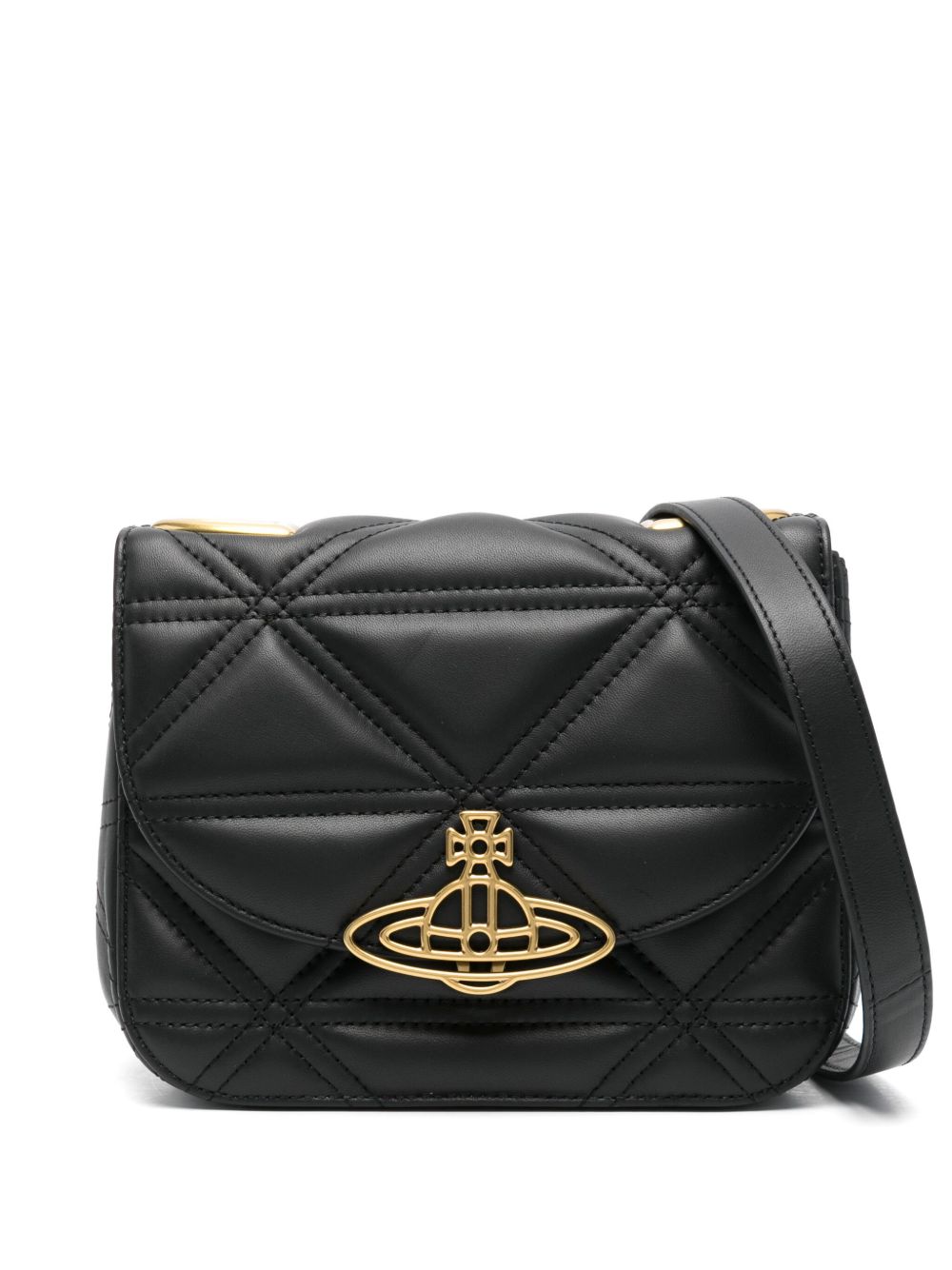 Vivienne Westwood Linda 斜挎包 - 黑色