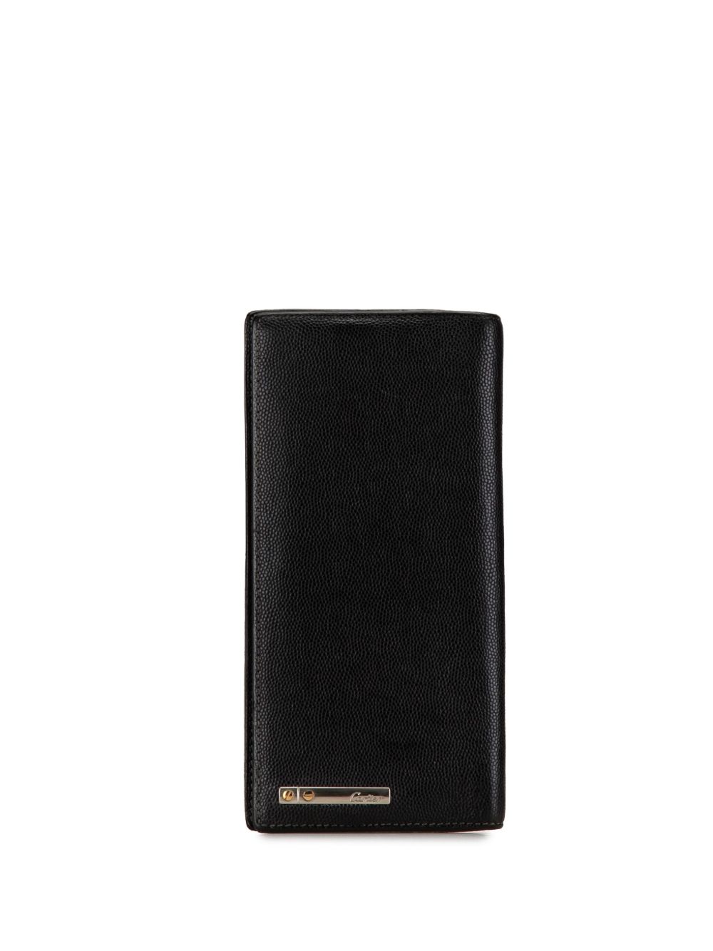 Cartier 皮质长款钱包（2010-2024年典藏款） - 黑色