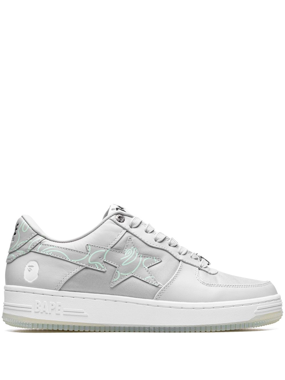 A BATHING APE® Bape Sta 低帮运动鞋 - 灰色