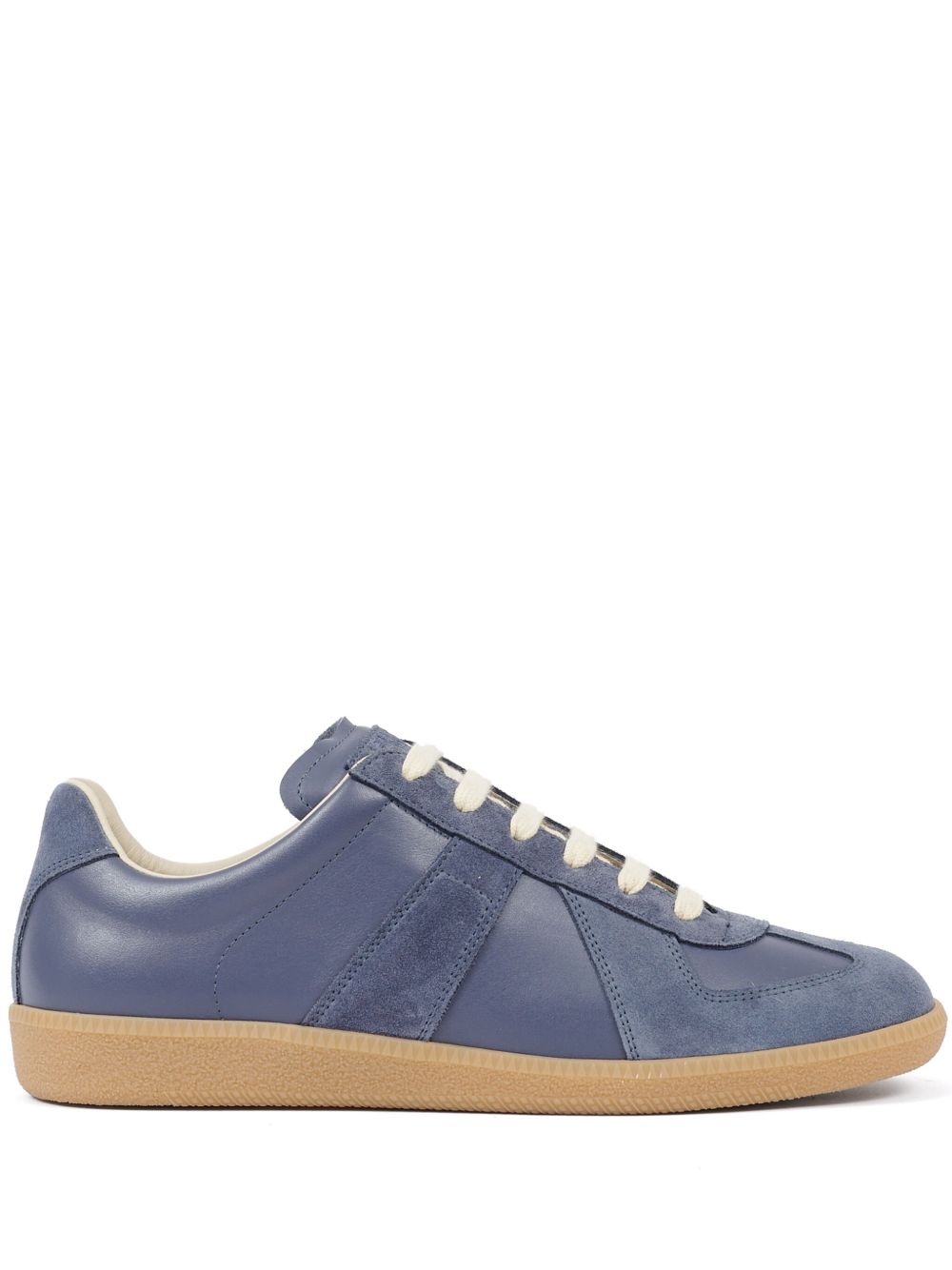 Maison Margiela Replica 皮质运动鞋 - 蓝色