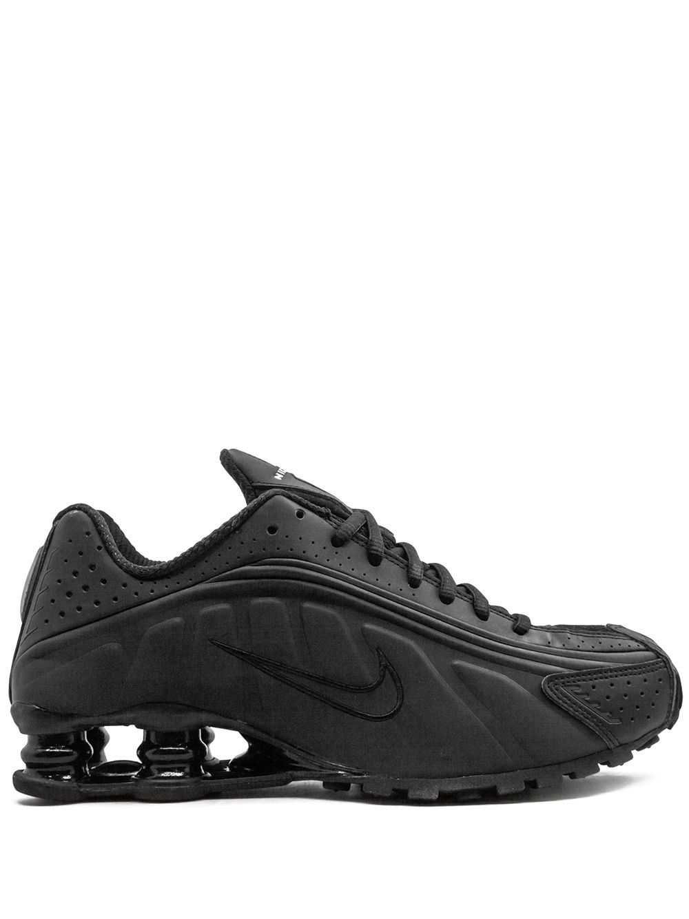 Nike Shox R4运动鞋 - 黑色
